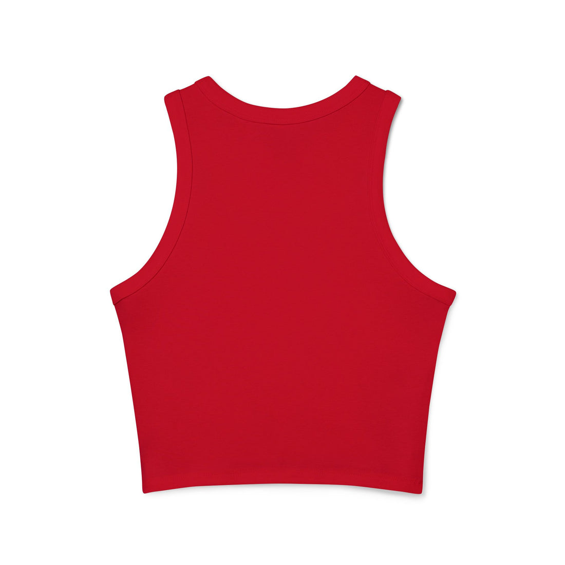 Gino's Cannoli Bar Ribbed Racer Tank Top