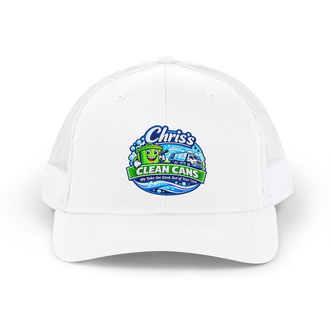 Chris's Clean Cans Snapback Trucker Cap