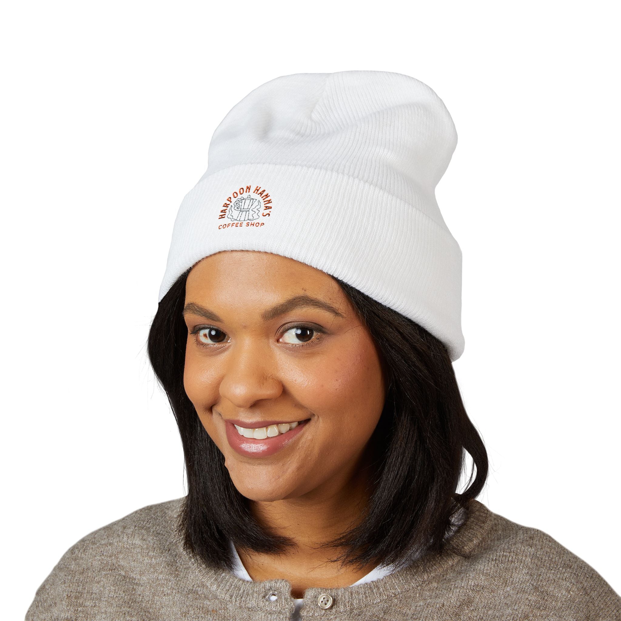 Harpoon Hanna's Moka Pot Cuffed Beanie