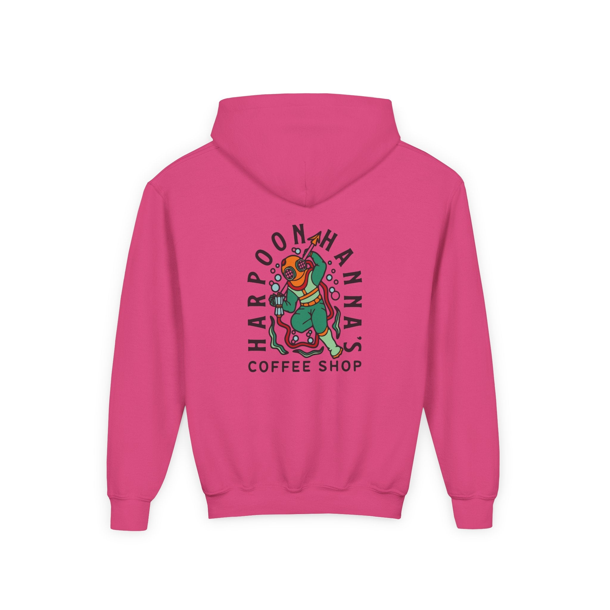 Harpoon Hanna's Colorful Diver Youth Hoodie