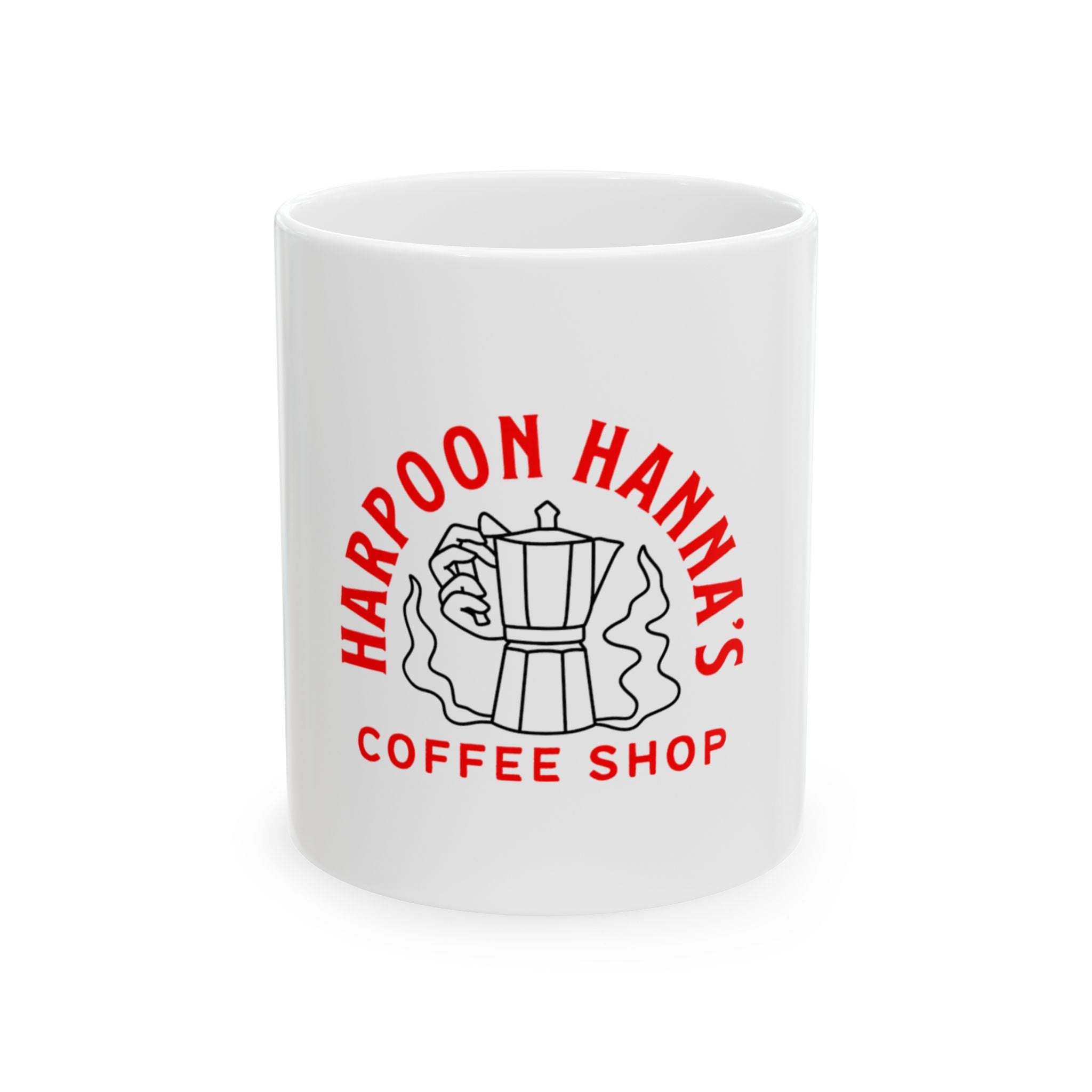 Harpoon Hanna's Moka Pot Ceramic Mug
