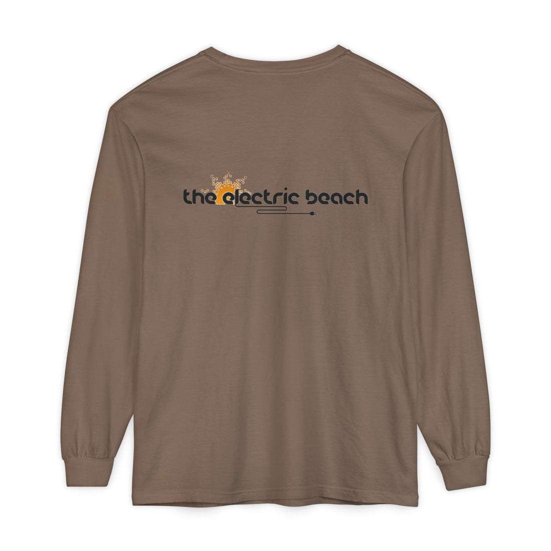 Electric Beach Long Sleeve Crew Neck T-Shirt