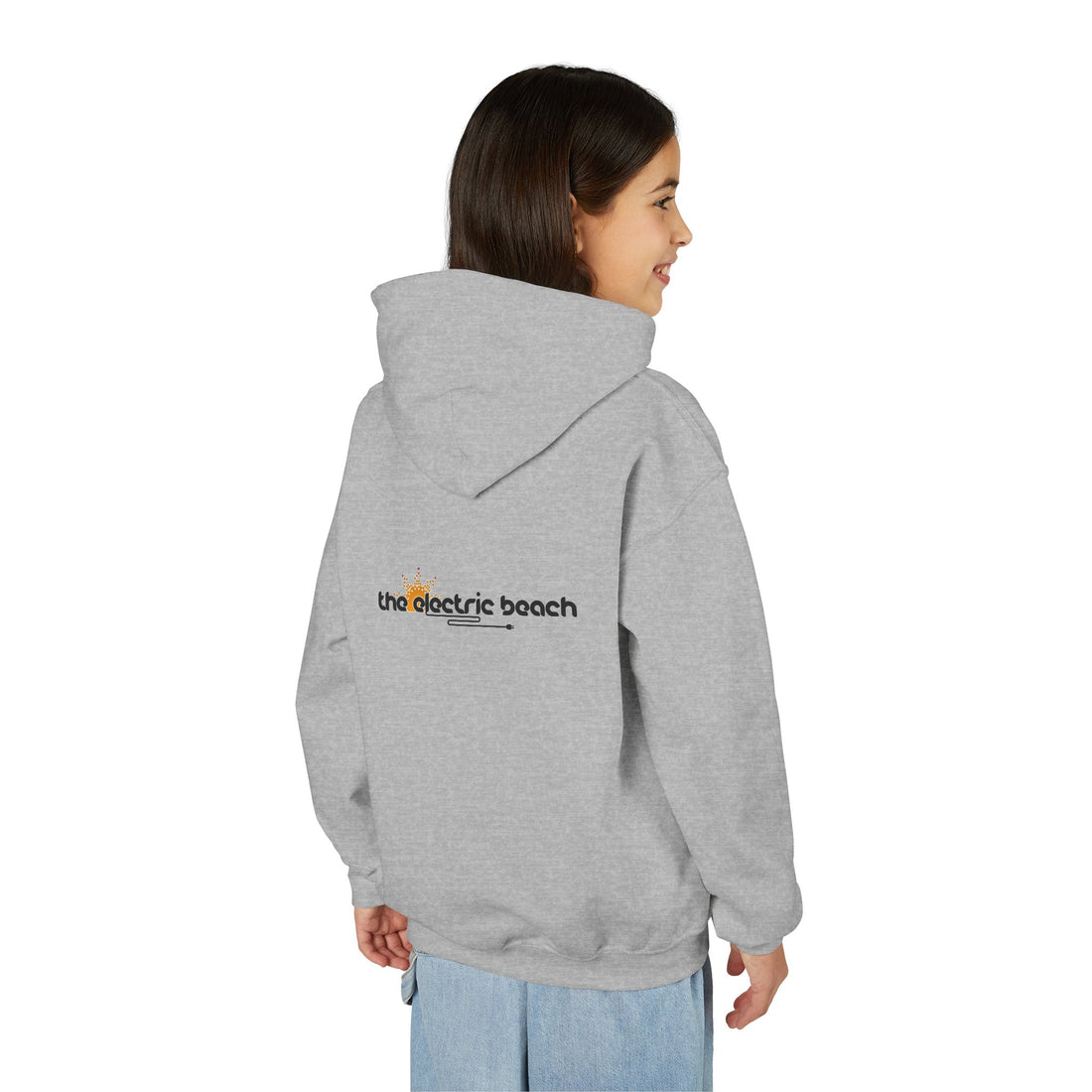 Electric Beach Youth Hoodie