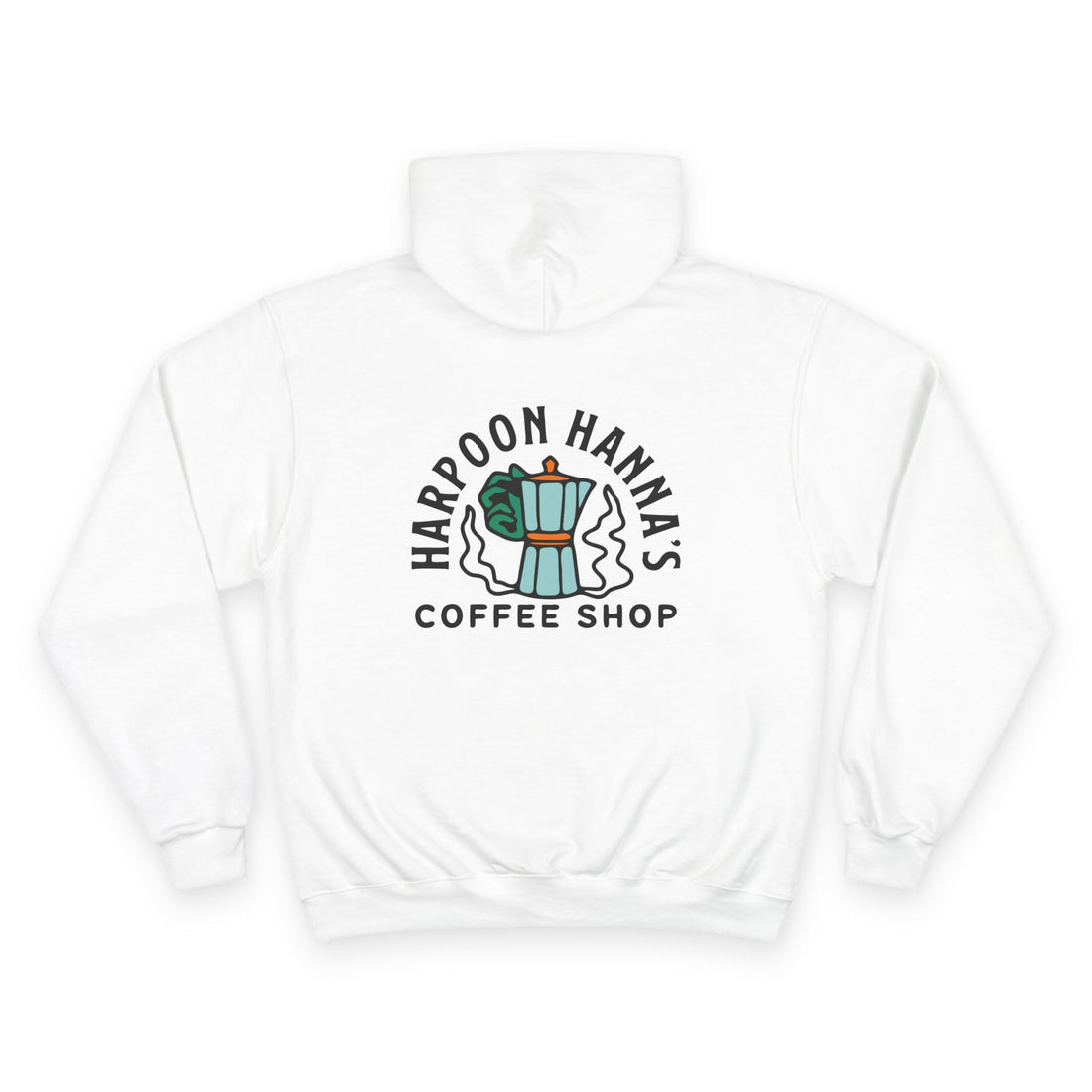 Harpoon Hanna’s Retro Moka Pot Hoodie