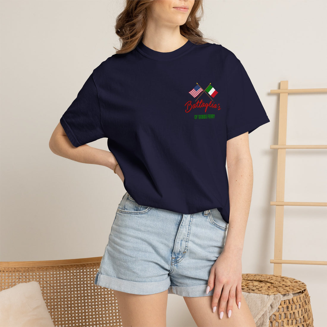 Battaglia's Deli Crew Neck T-shirt