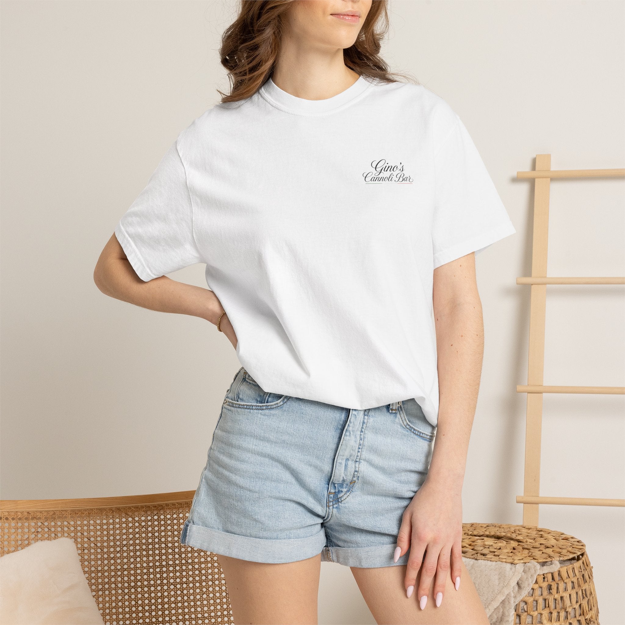 Gino's Cannoli Bar Crew Neck T-Shirt