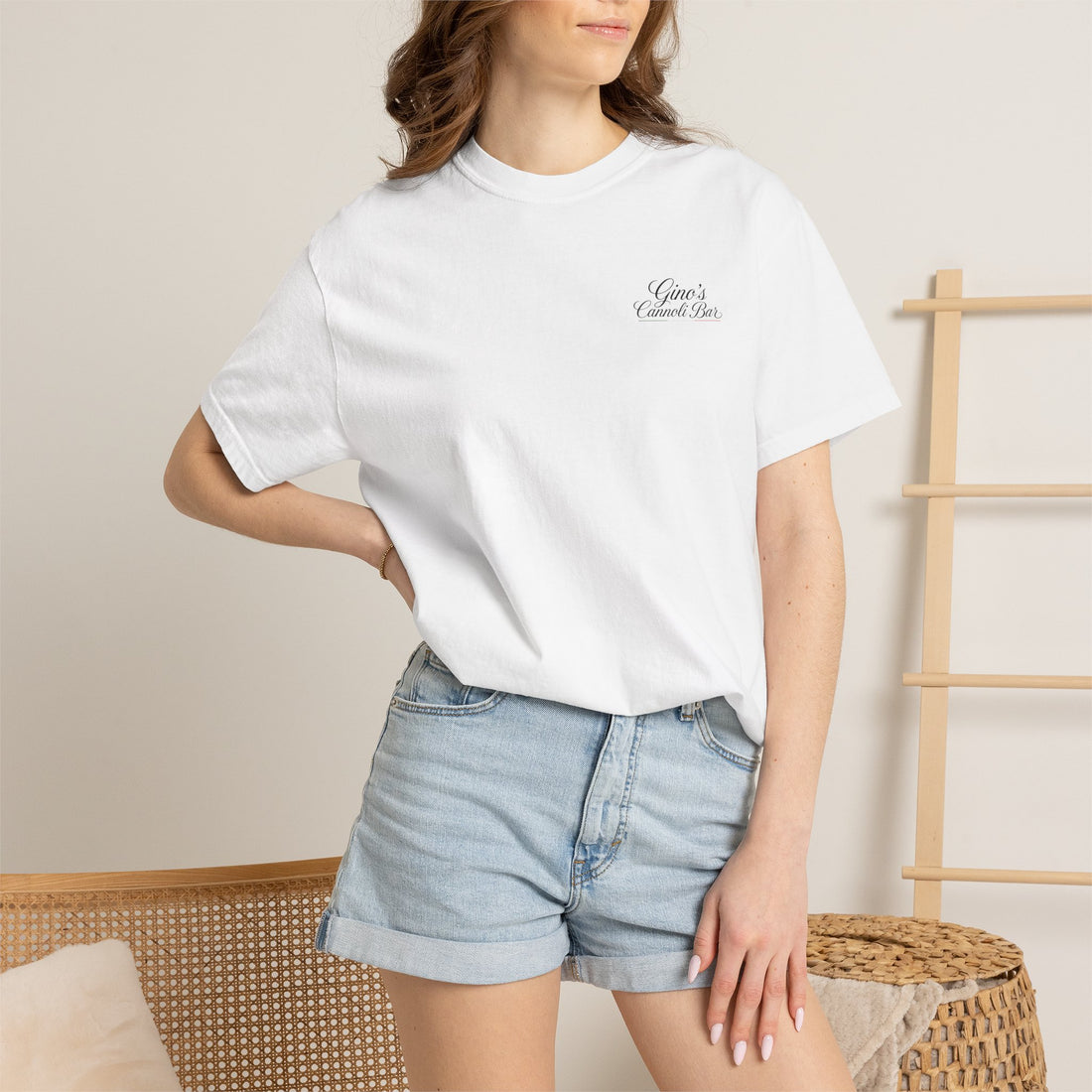 Gino's Cannoli Bar Crew Neck T-Shirt