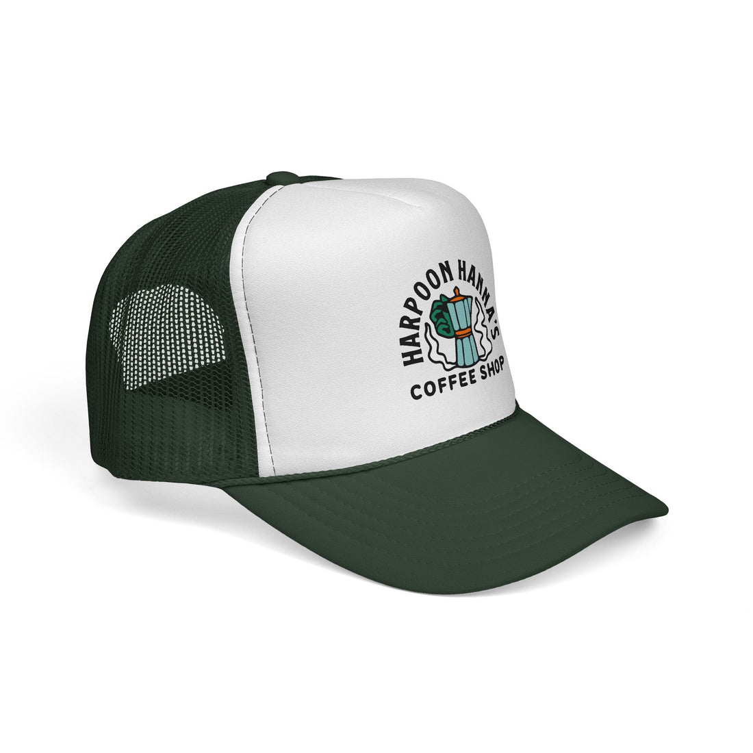 Harpoon Hanna's Retro Moka Pot Trucker Cap