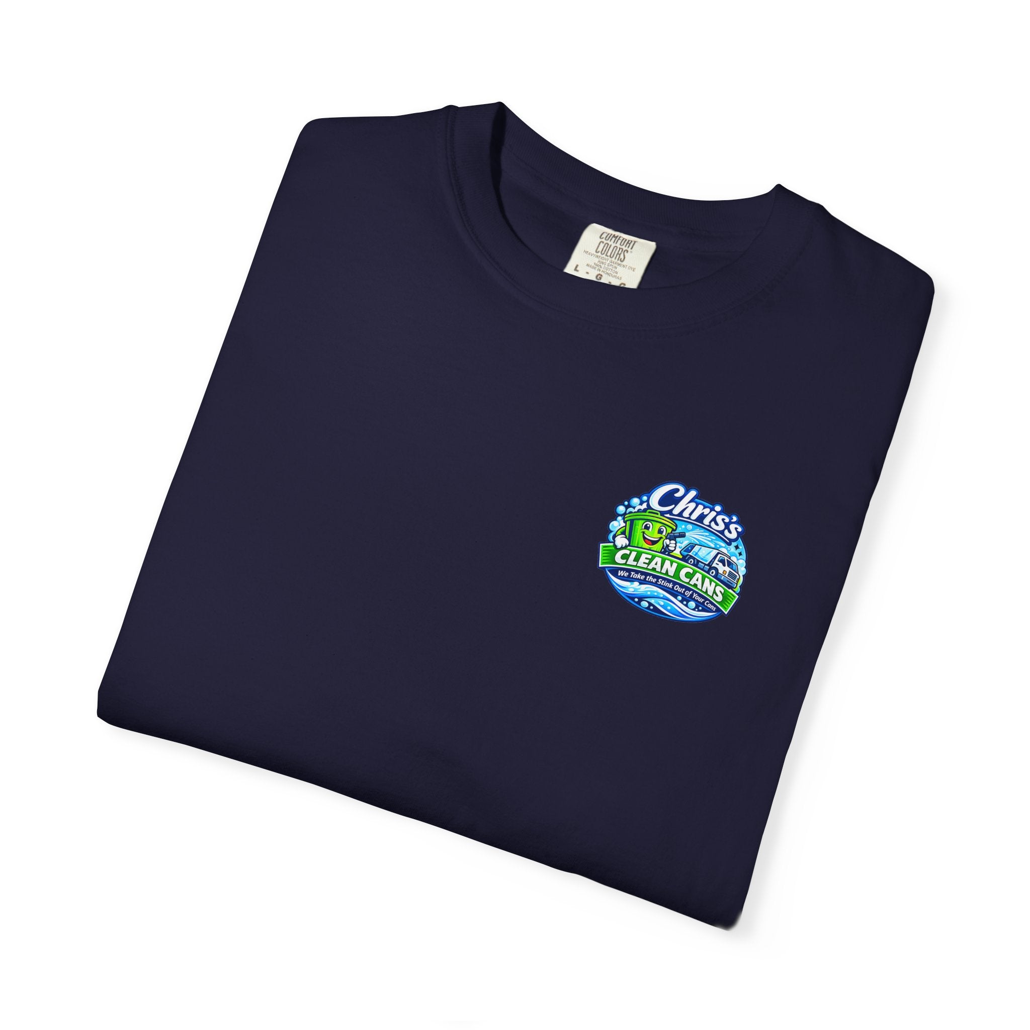 Chris's Clean Cans Crew Neck T-Shirt