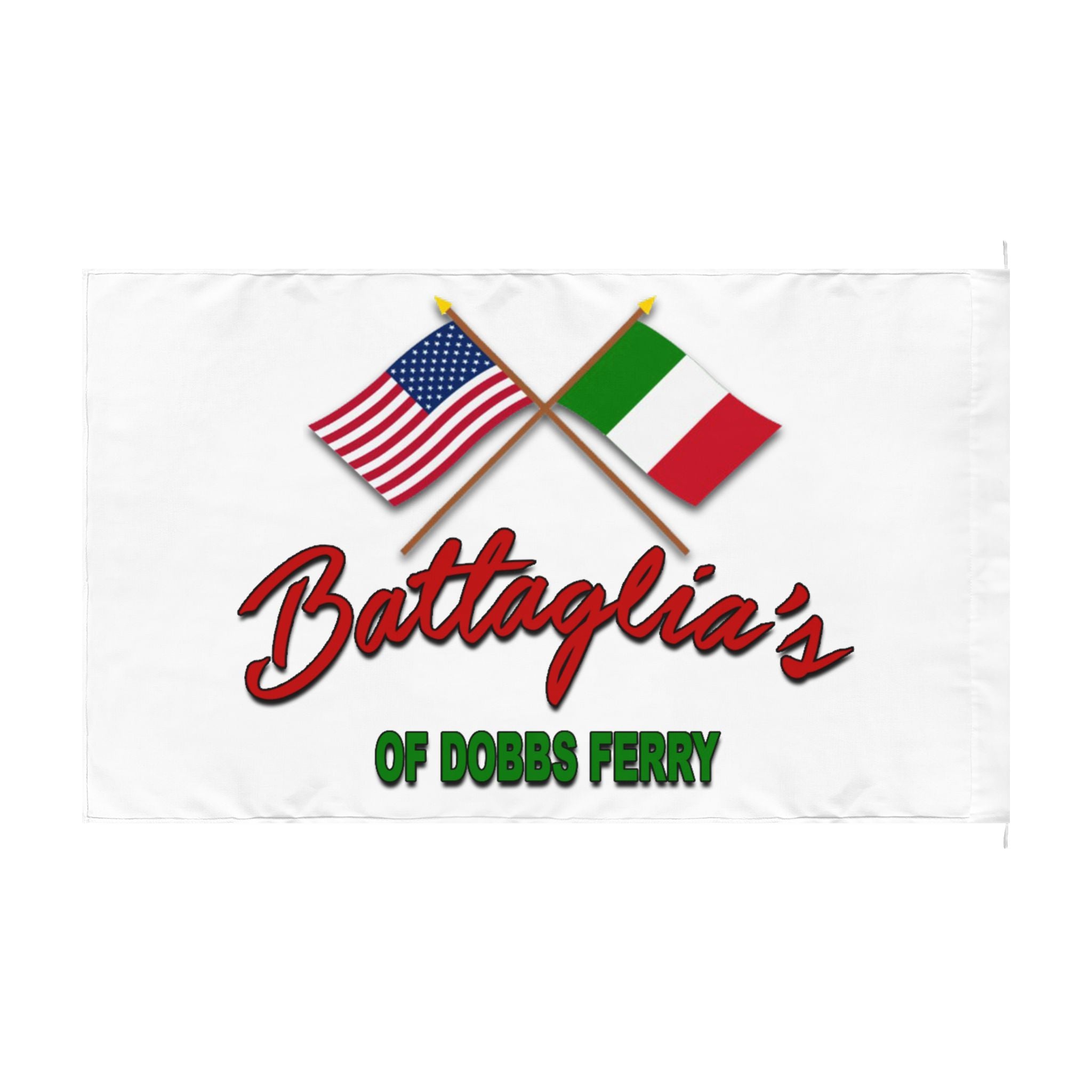 Battaglia's Deli Double-Sided Flag