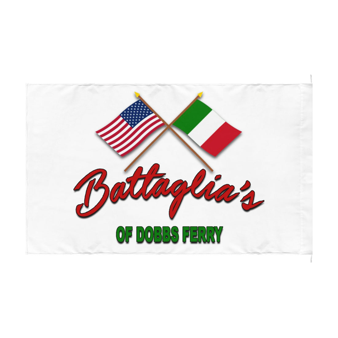 Battaglia's Deli Double-Sided Flag