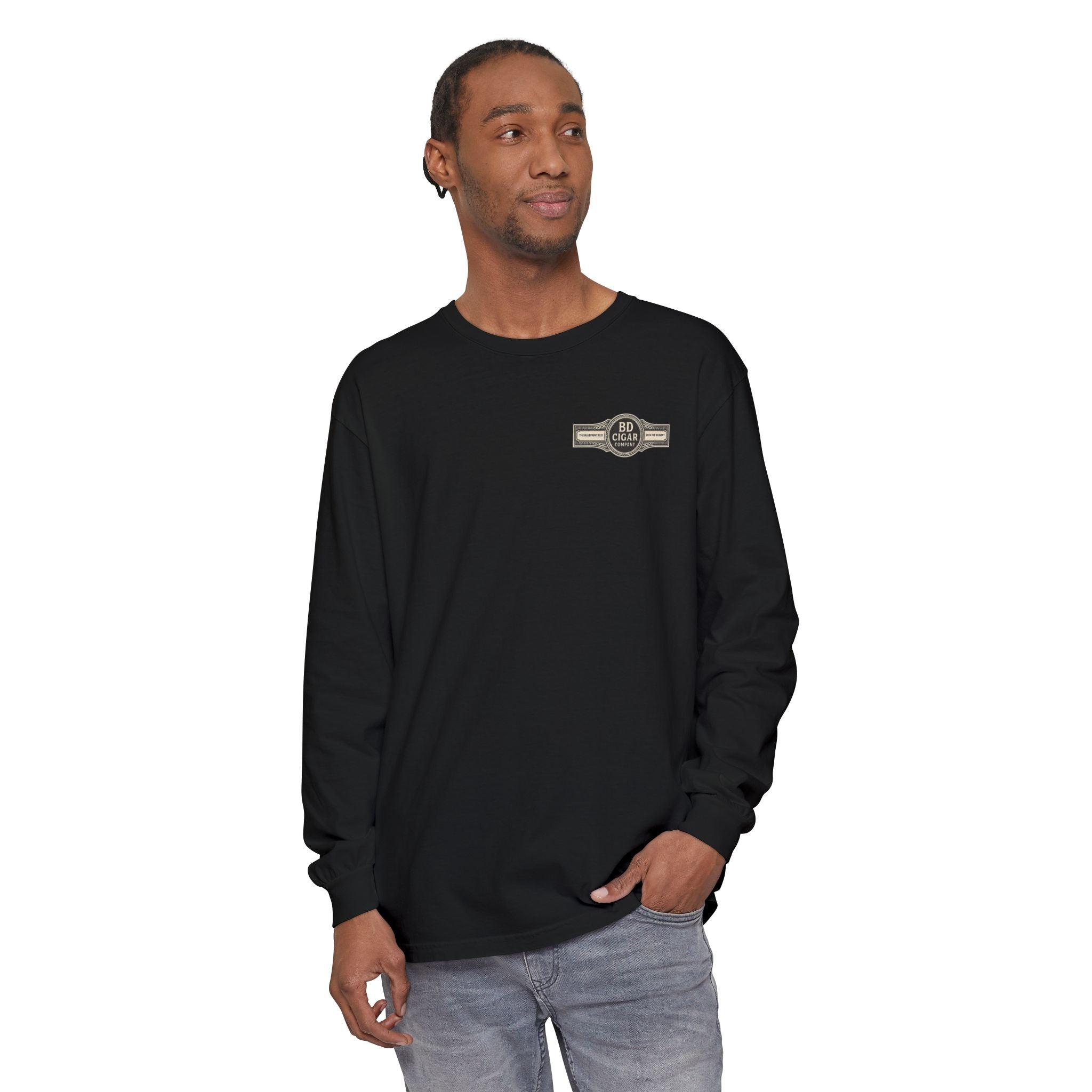 The Burn Down Podcast Long Sleeve Crew Neck Tee