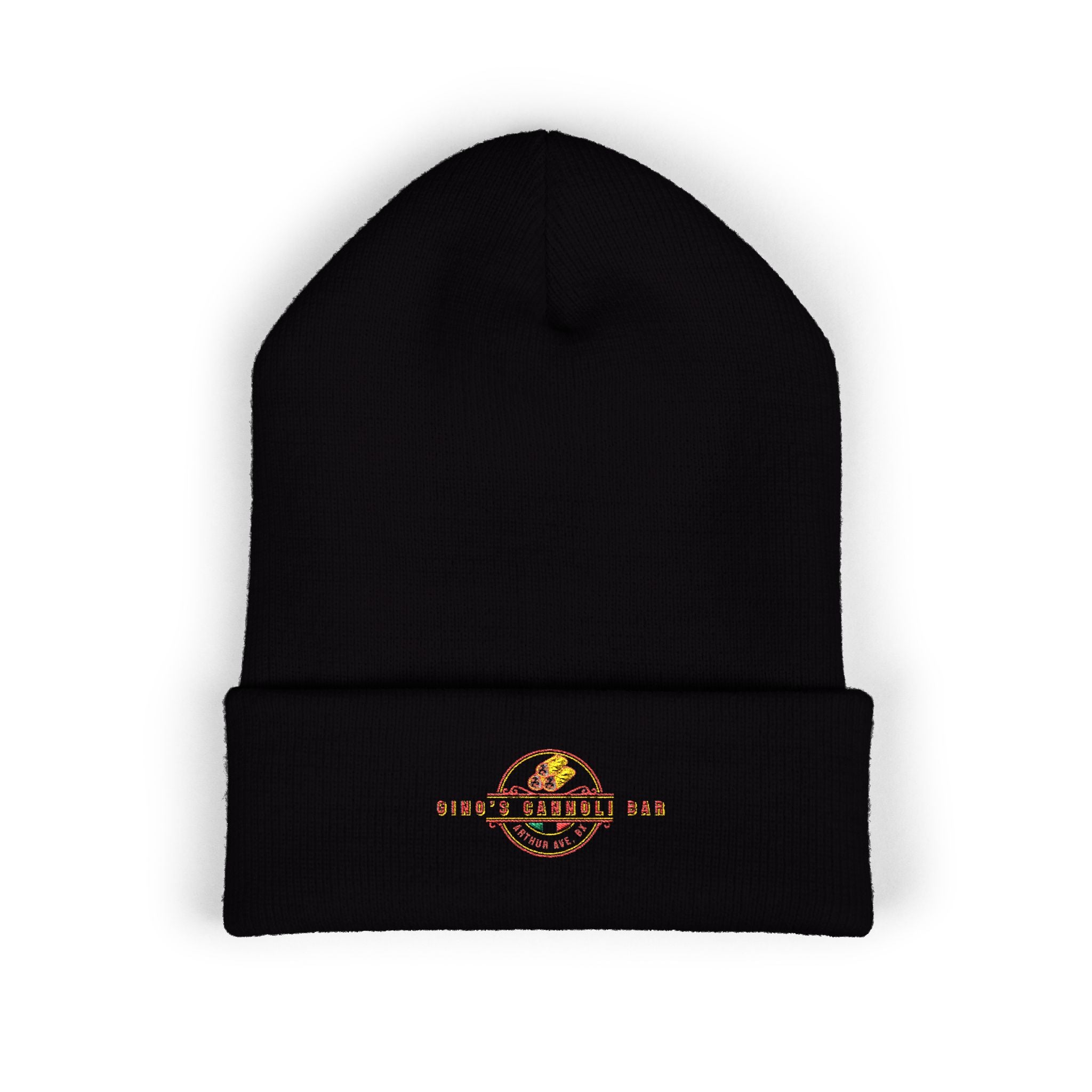 Gino's Cannoli Bar Cuffed Beanie
