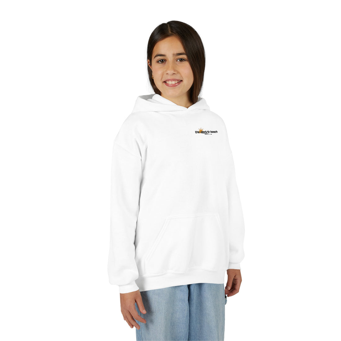 Electric Beach Youth Hoodie
