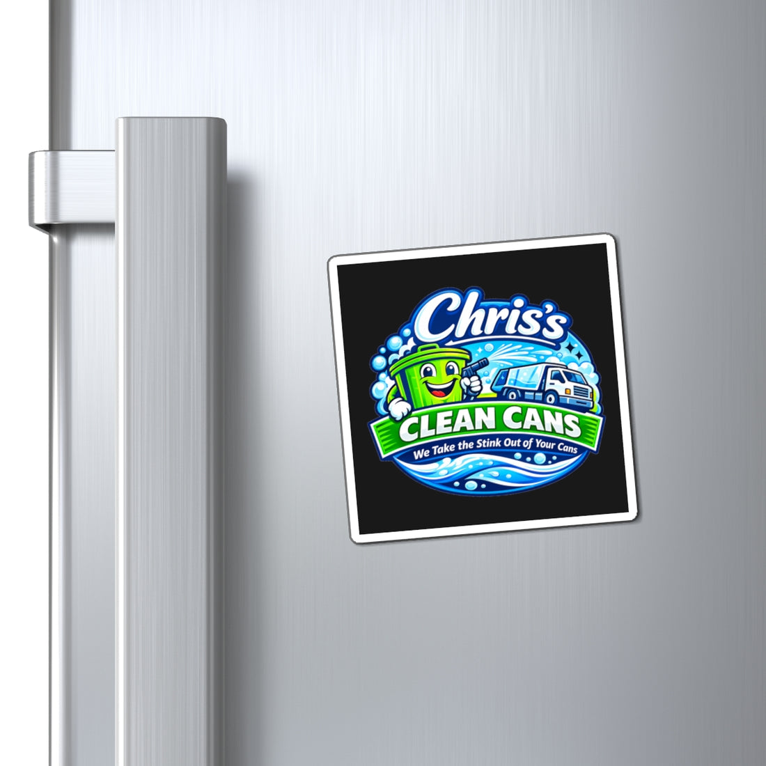 Chris's Clean Cans Magnet