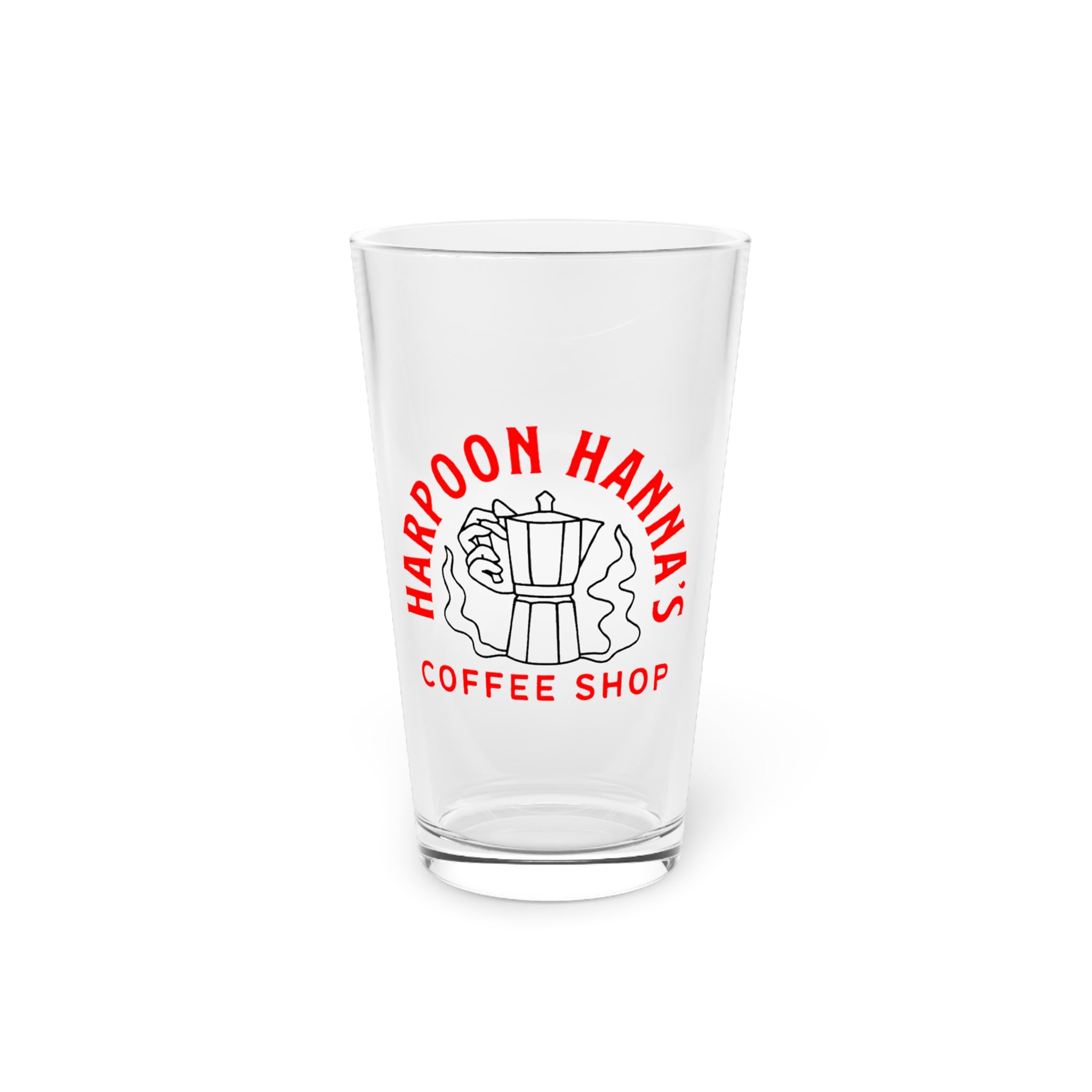 Harpoon Hanna's Moka Pot 16oz Pint Glass
