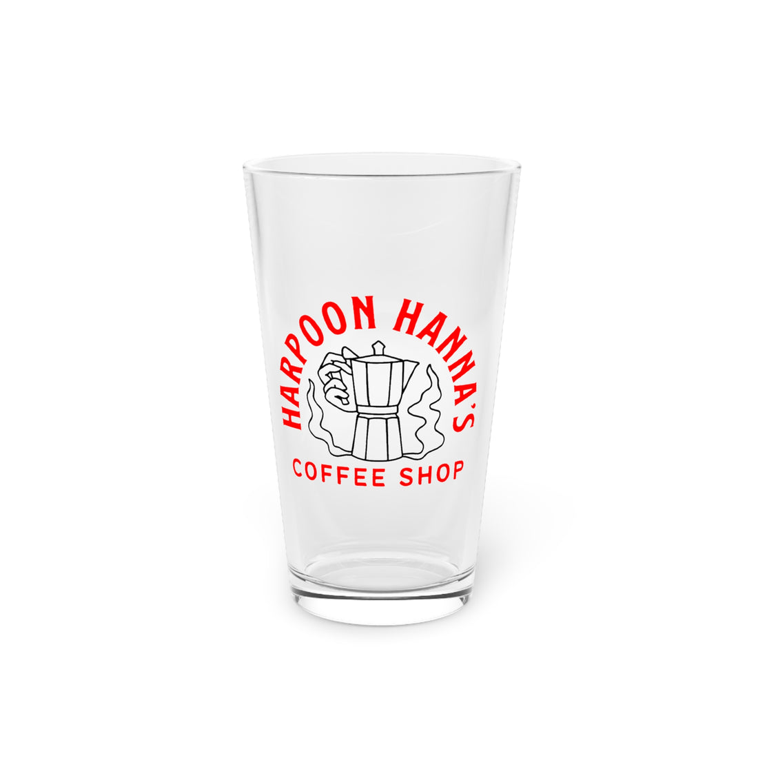 Harpoon Hanna's Moka Pot 16oz Pint Glass