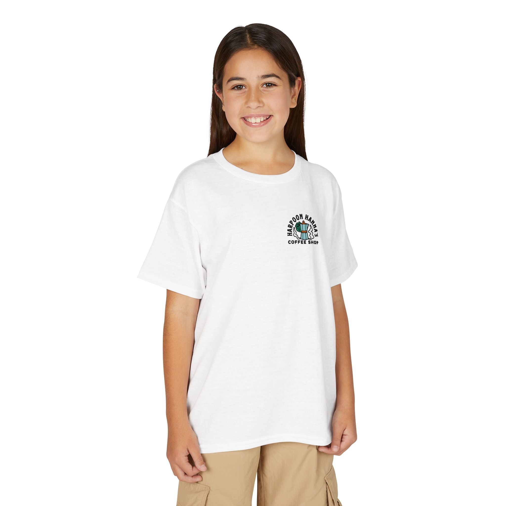 Harpoon Hanna's Retro Moka Pot Youth T-Shirt