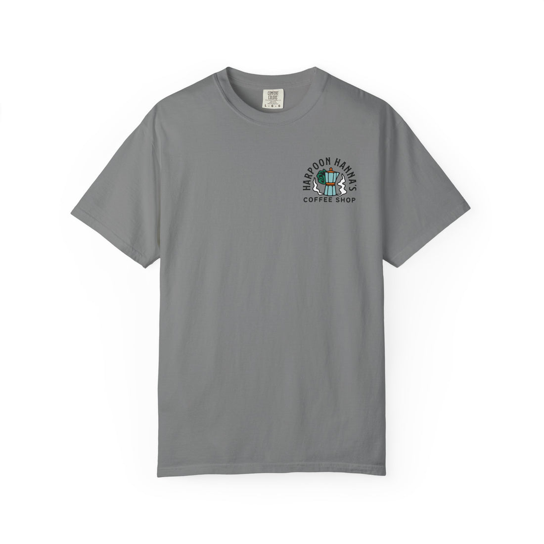 Harpoon Hanna's Retro Moka Pot Crew Neck T-Shirt