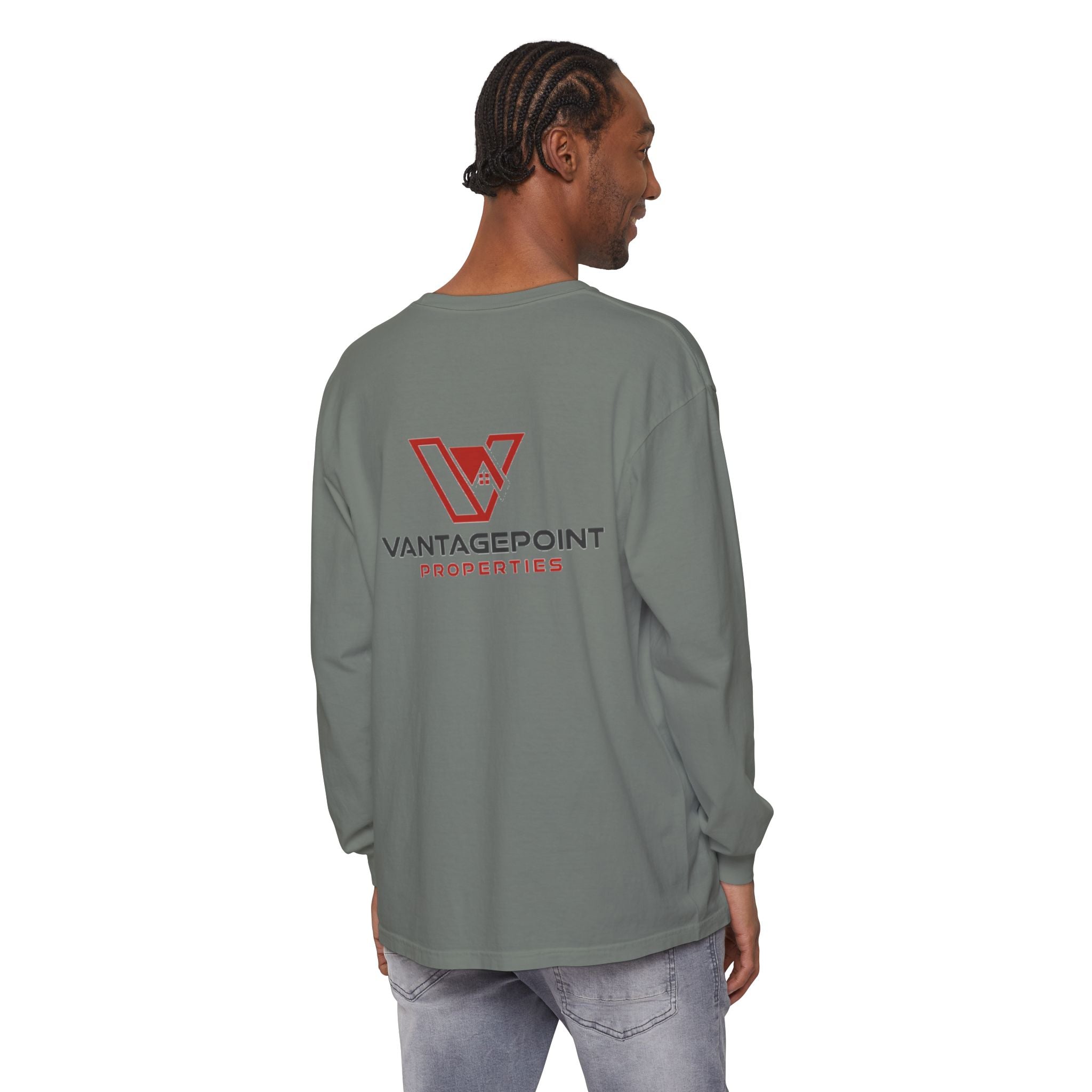 VantagePoint Properties Crew Neck Long Sleeve Tee