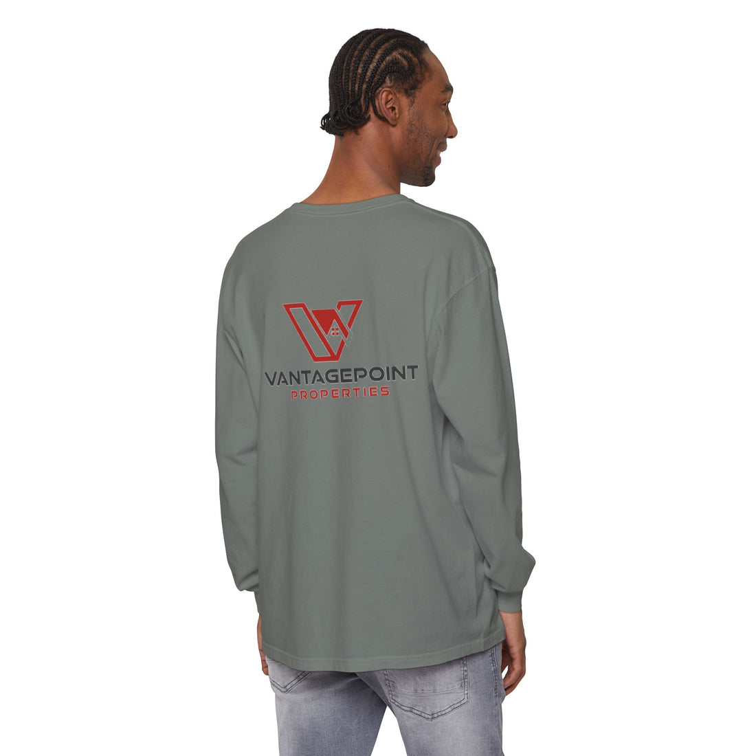 VantagePoint Properties Crew Neck Long Sleeve Tee