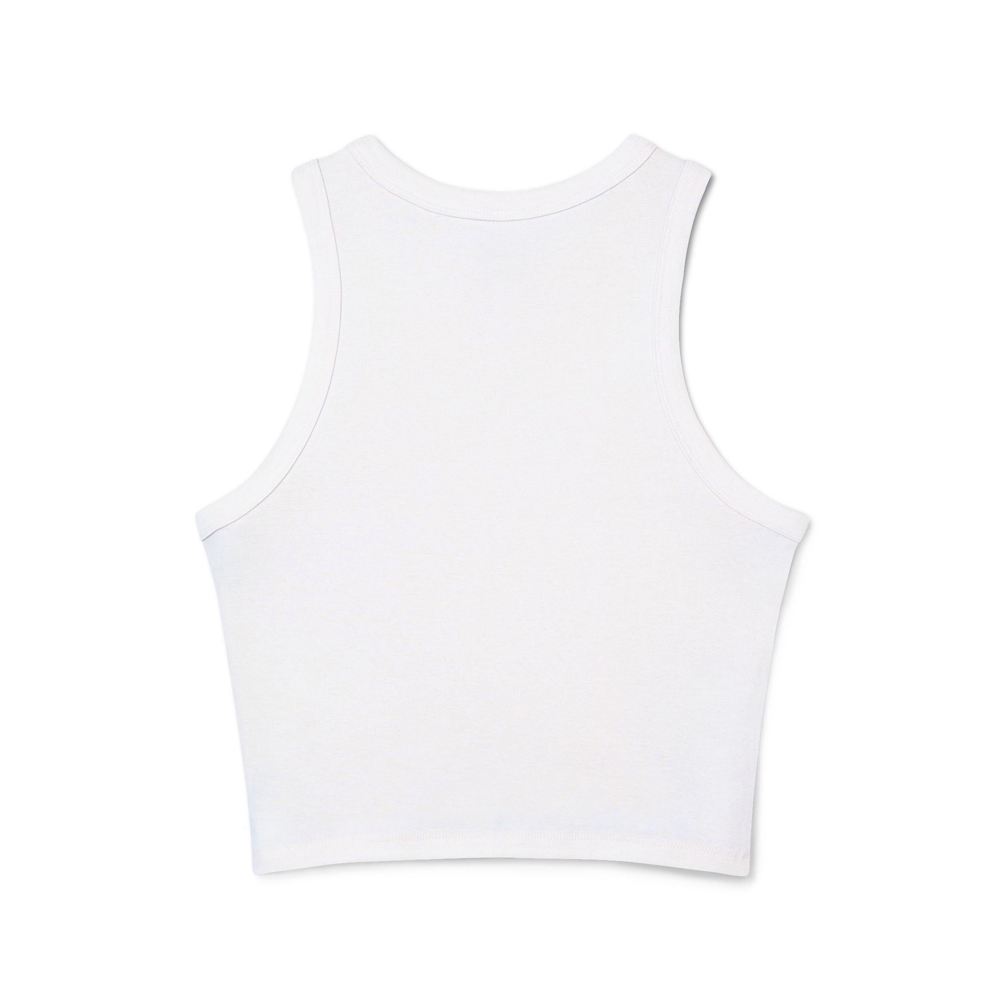 Gino's Cannoli Bar Ribbed Racer Tank Top