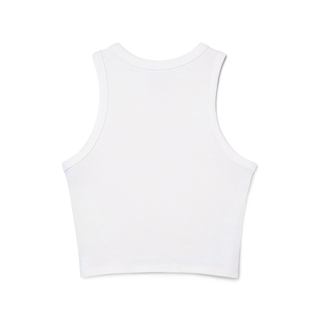 Gino's Cannoli Bar Ribbed Racer Tank Top