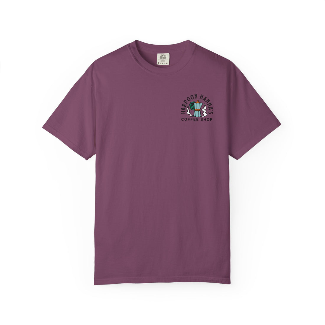 Harpoon Hanna's Retro Moka Pot Crew Neck T-Shirt