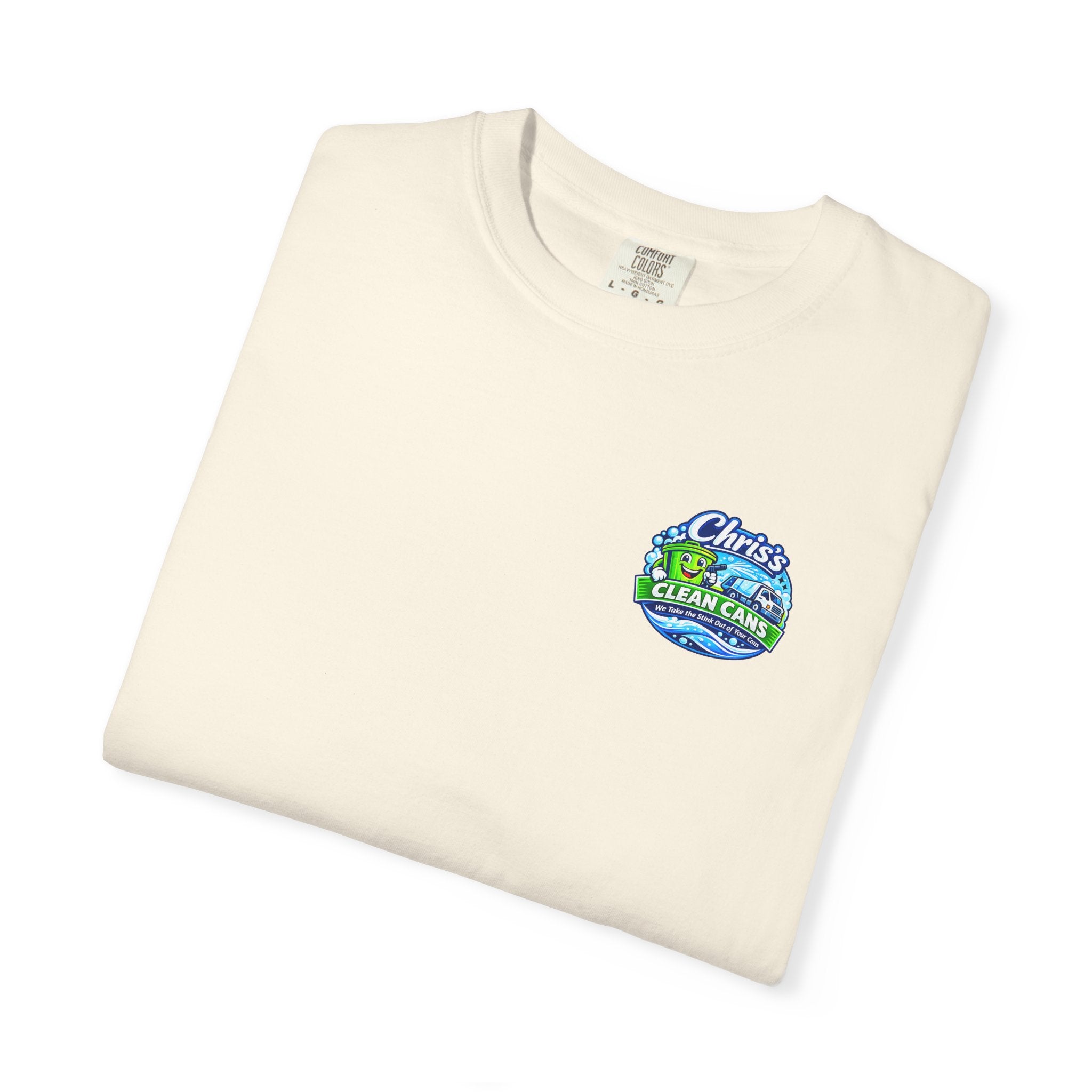 Chris's Clean Cans Crew Neck T-Shirt