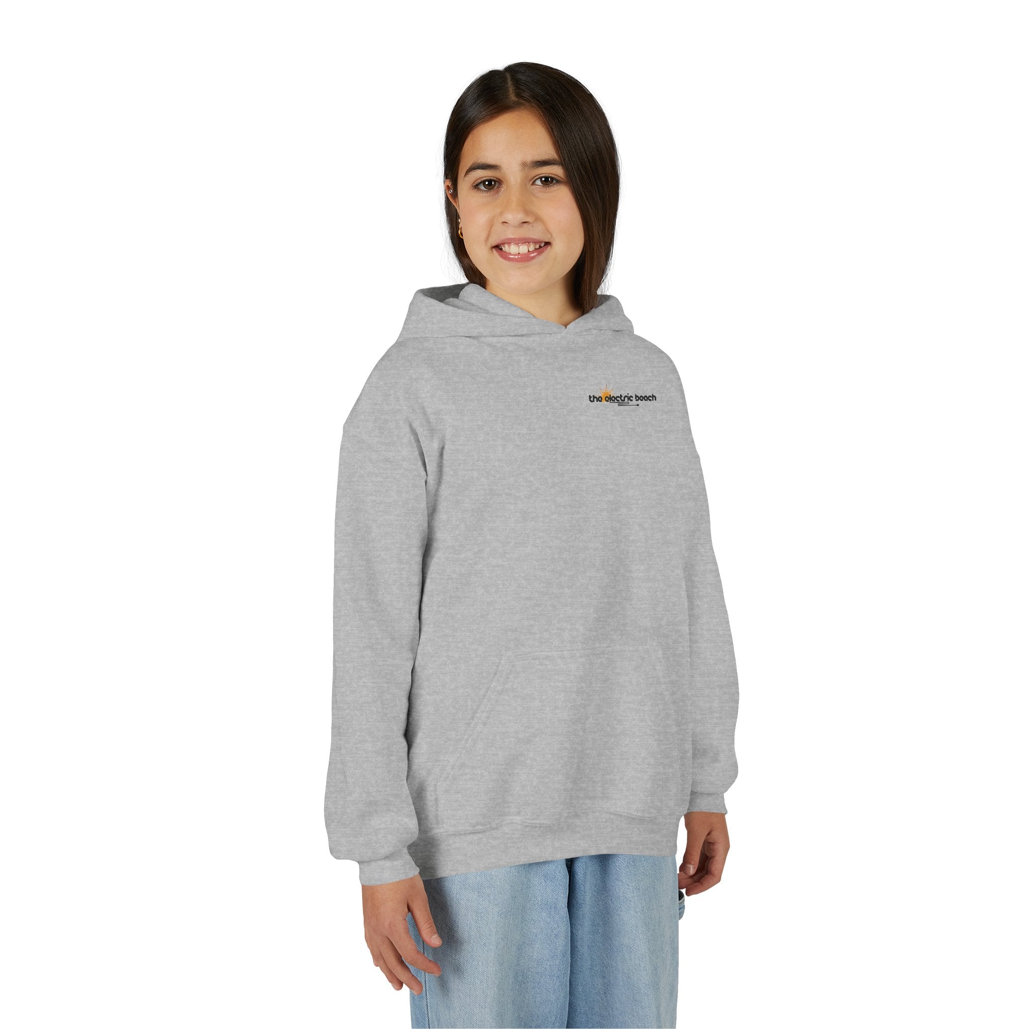 Electric Beach Youth Hoodie