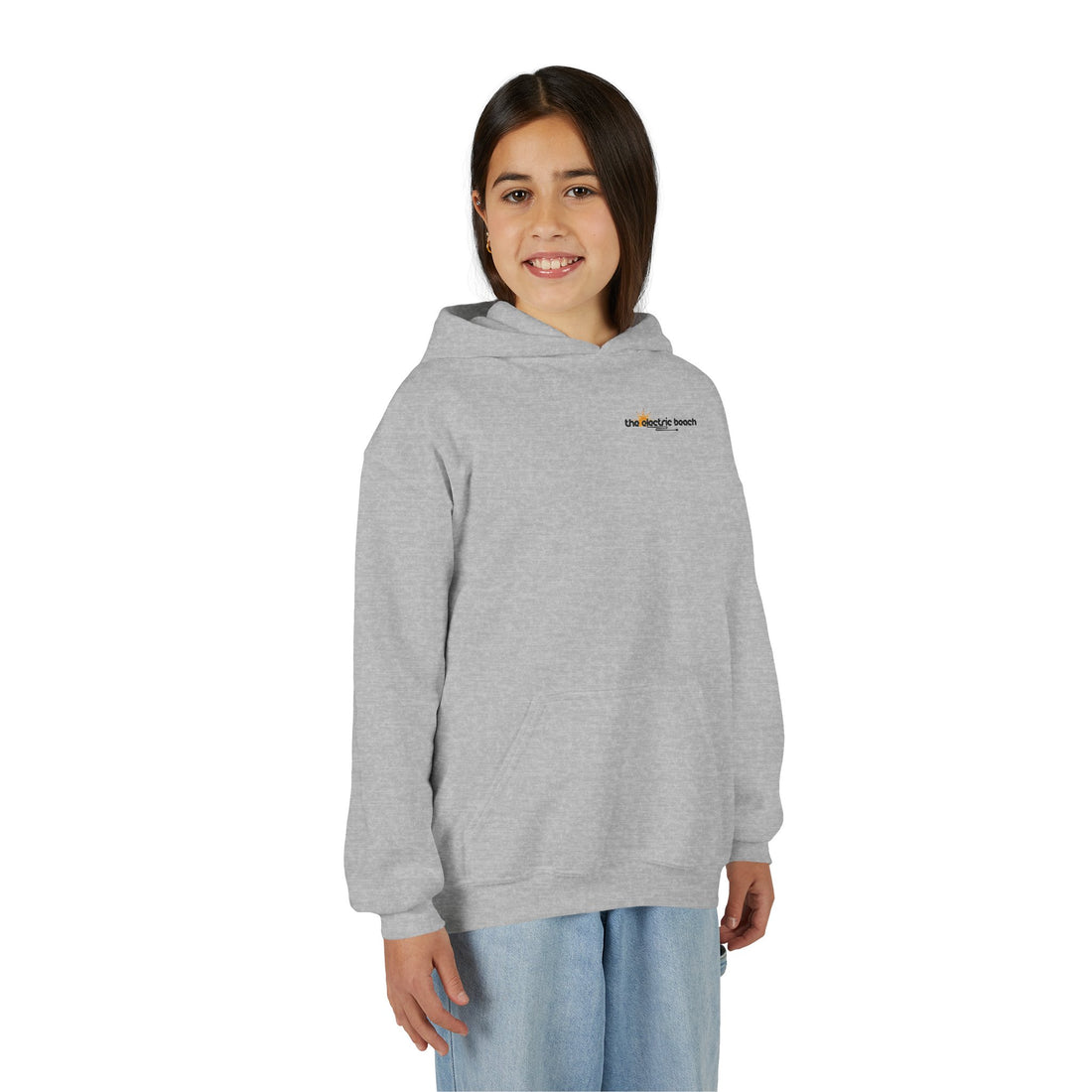 Electric Beach Youth Hoodie