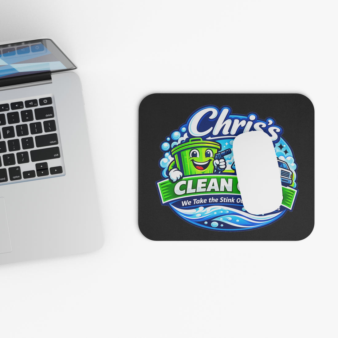 Chris's Clean Cans Mouse Pad