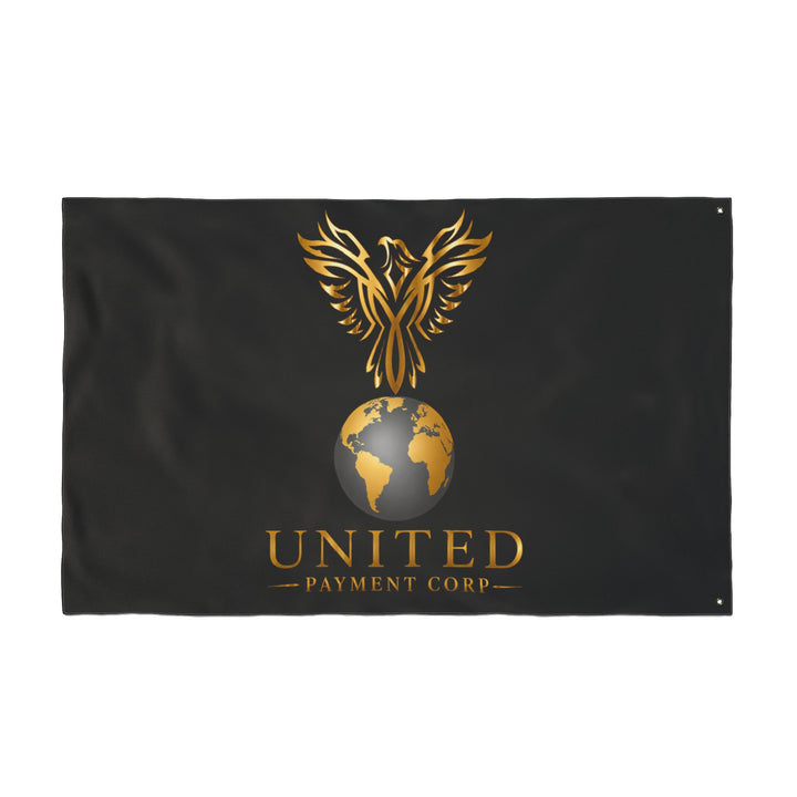 United Payment Corp Double-Sided Flag