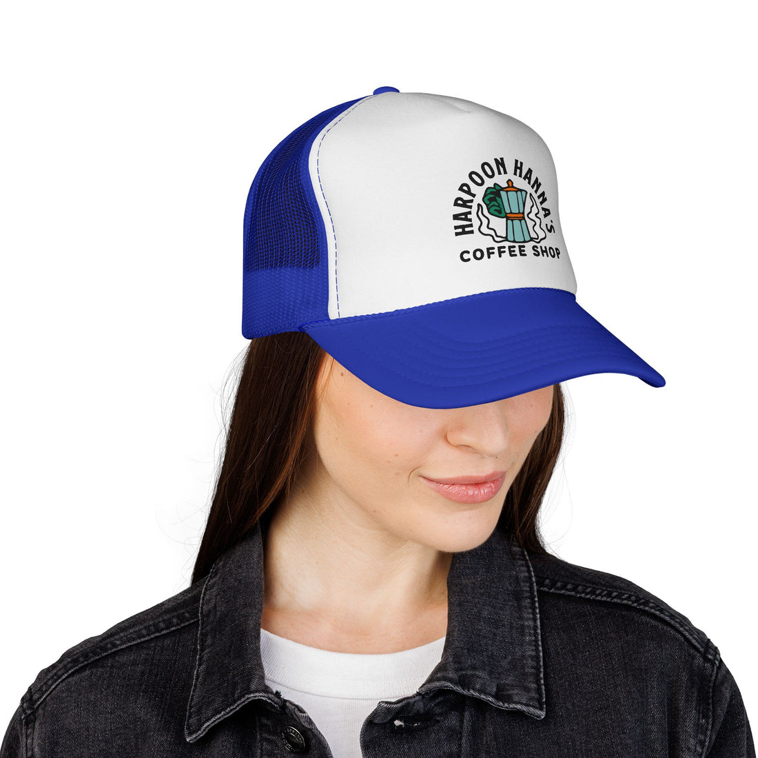 Harpoon Hanna's Retro Moka Pot Trucker Cap