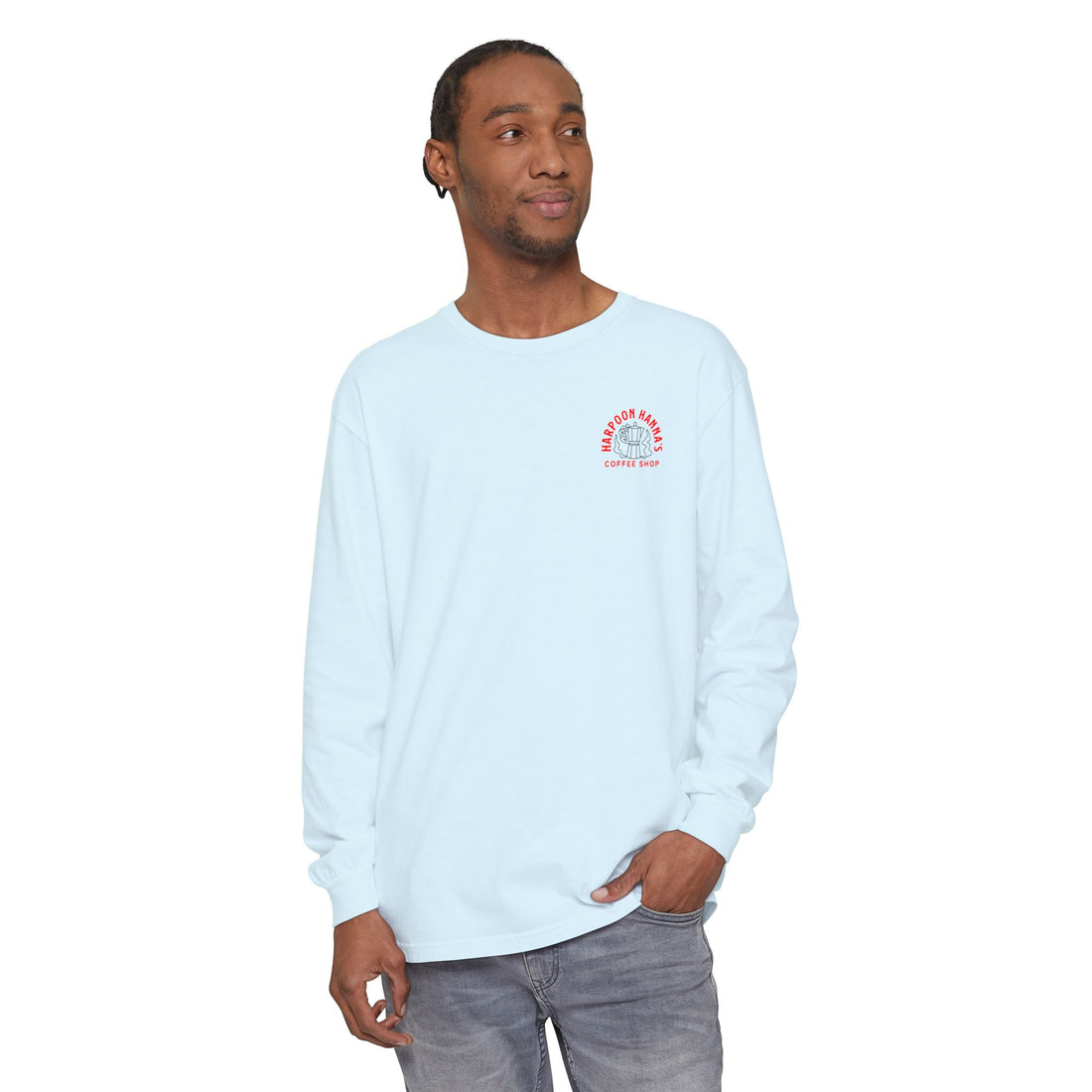 Harpoon Hanna's Moka Pot Long Sleeve T-Shirt