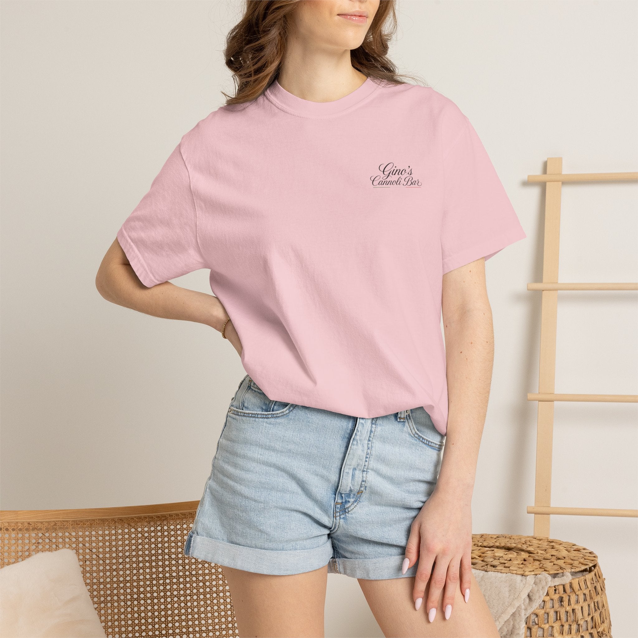 Gino's Cannoli Bar Crew Neck T-Shirt