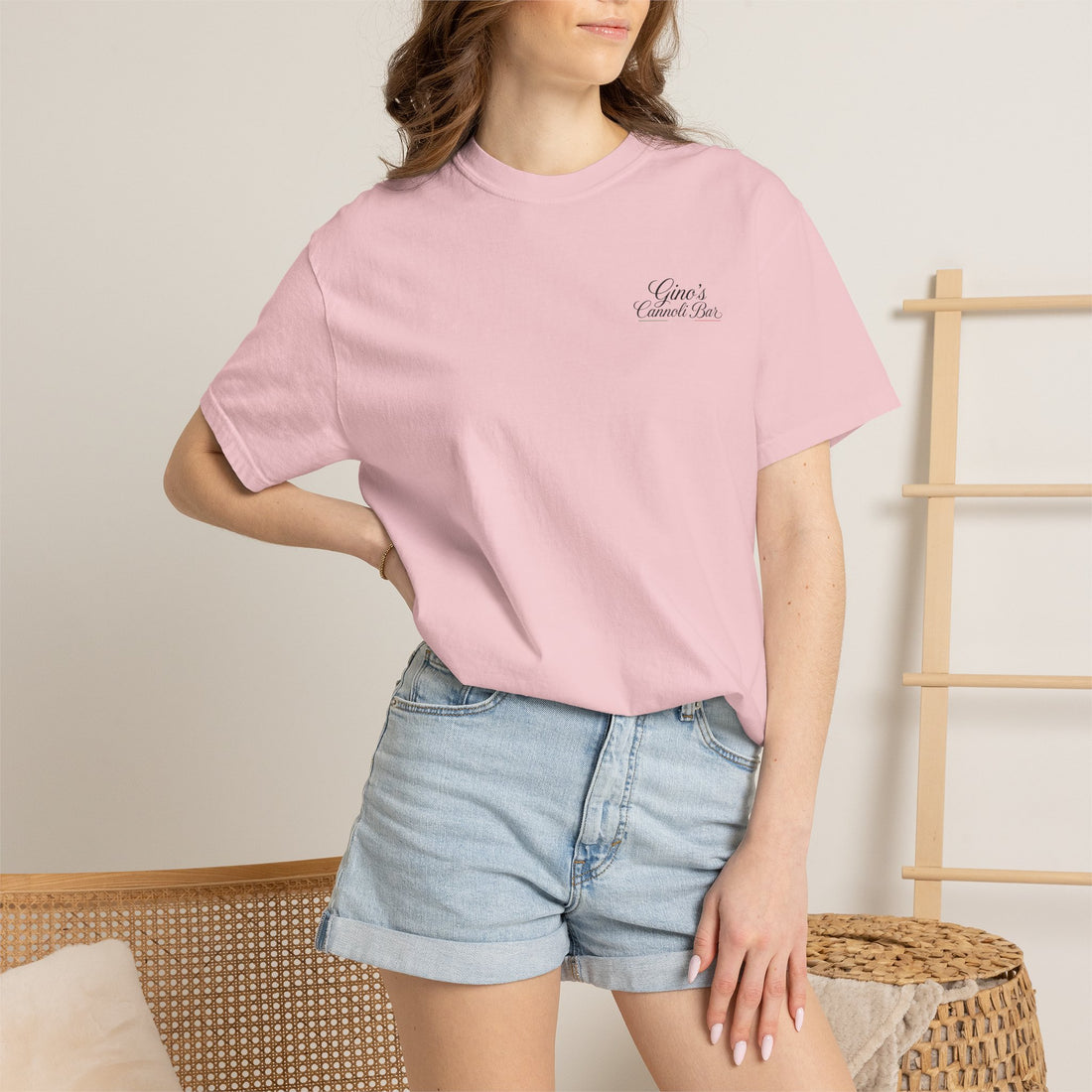 Gino's Cannoli Bar Crew Neck T-Shirt