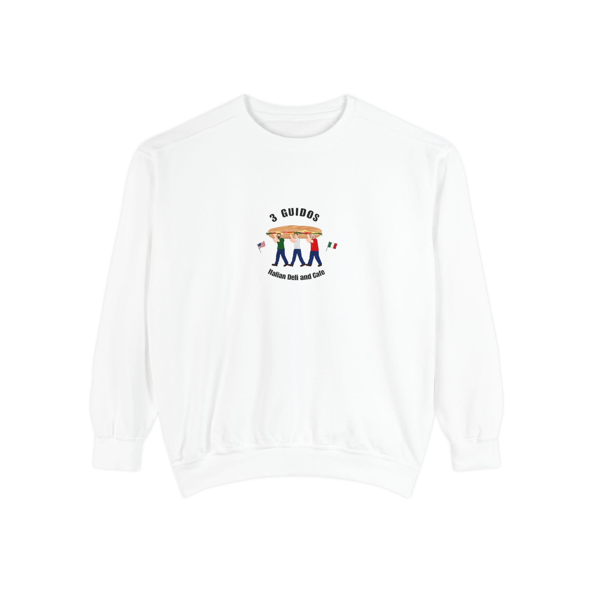 3 Guidos Crew Neck Sweatshirt