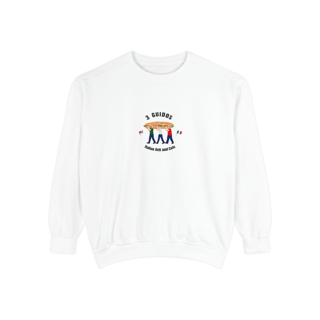 3 Guidos Crew Neck Sweatshirt