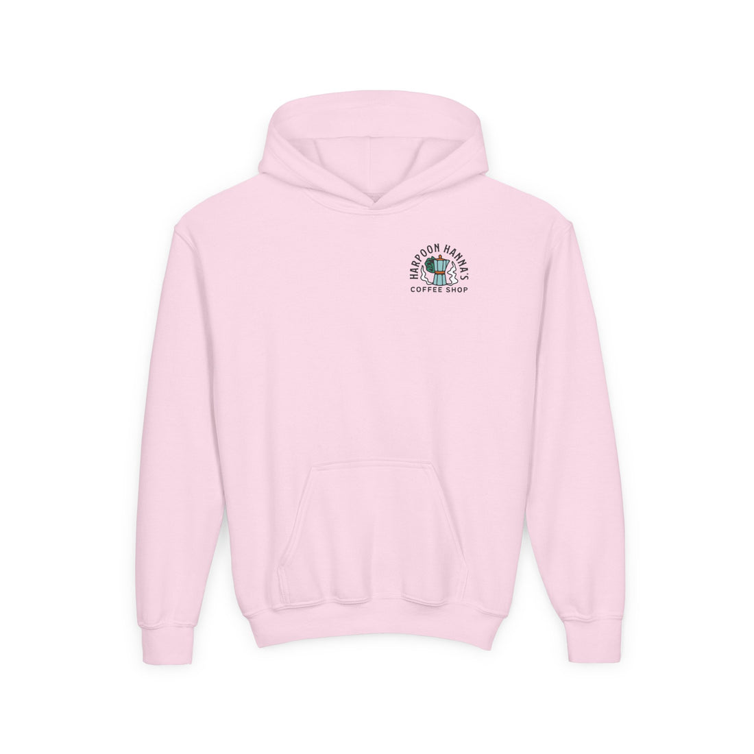 Harpoon Hanna's Retro Moka Pot Youth Hoodie