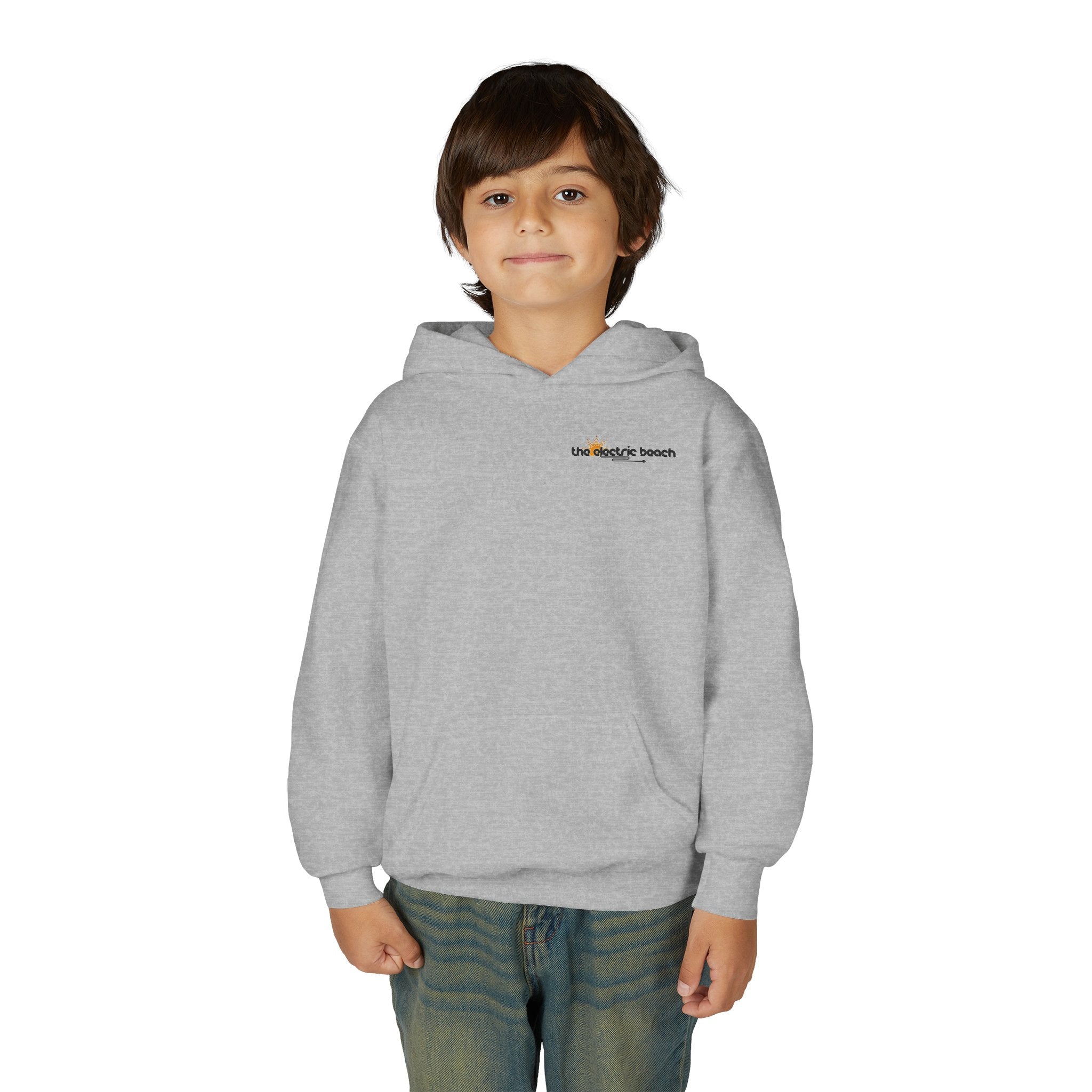 Electric Beach Youth Hoodie
