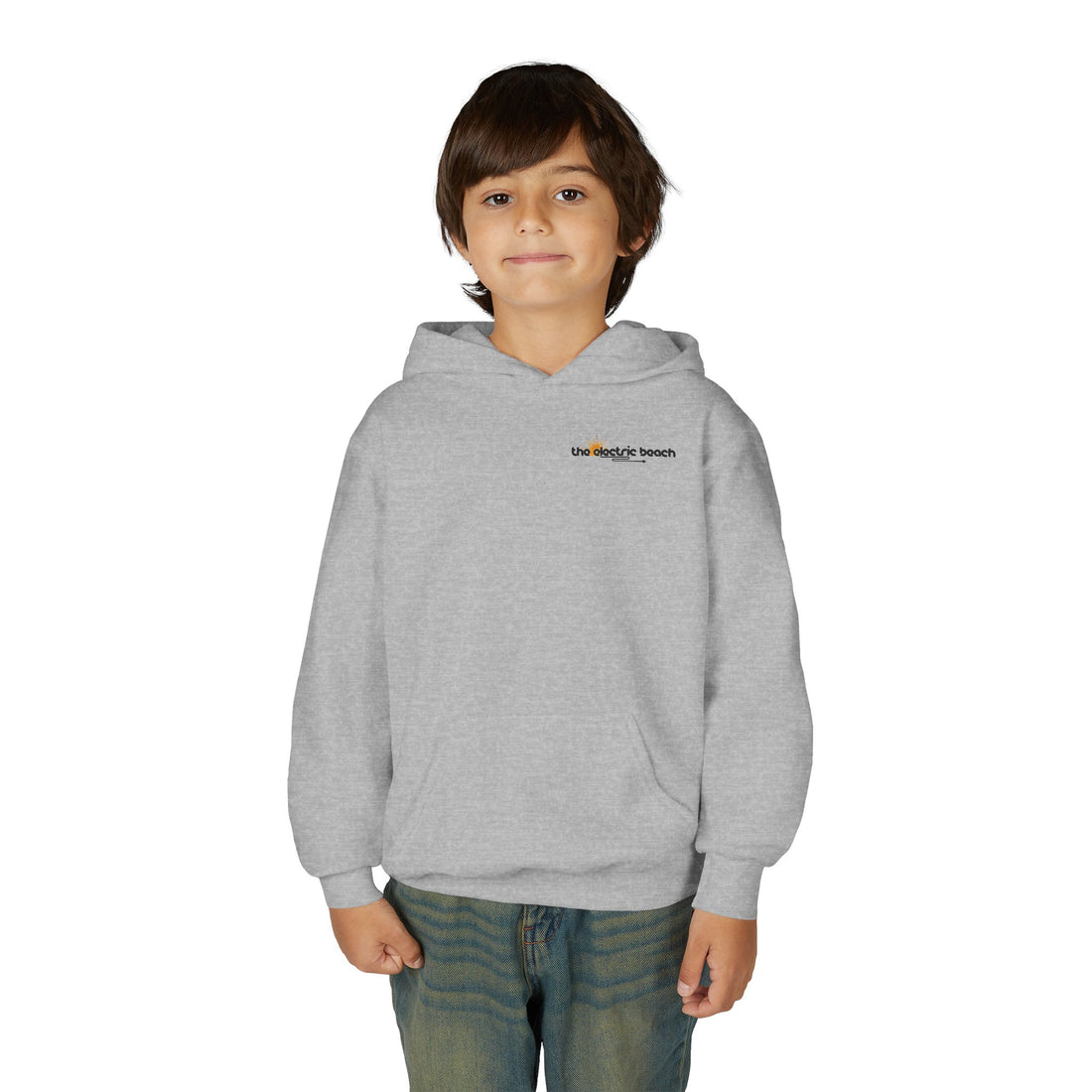 Electric Beach Youth Hoodie