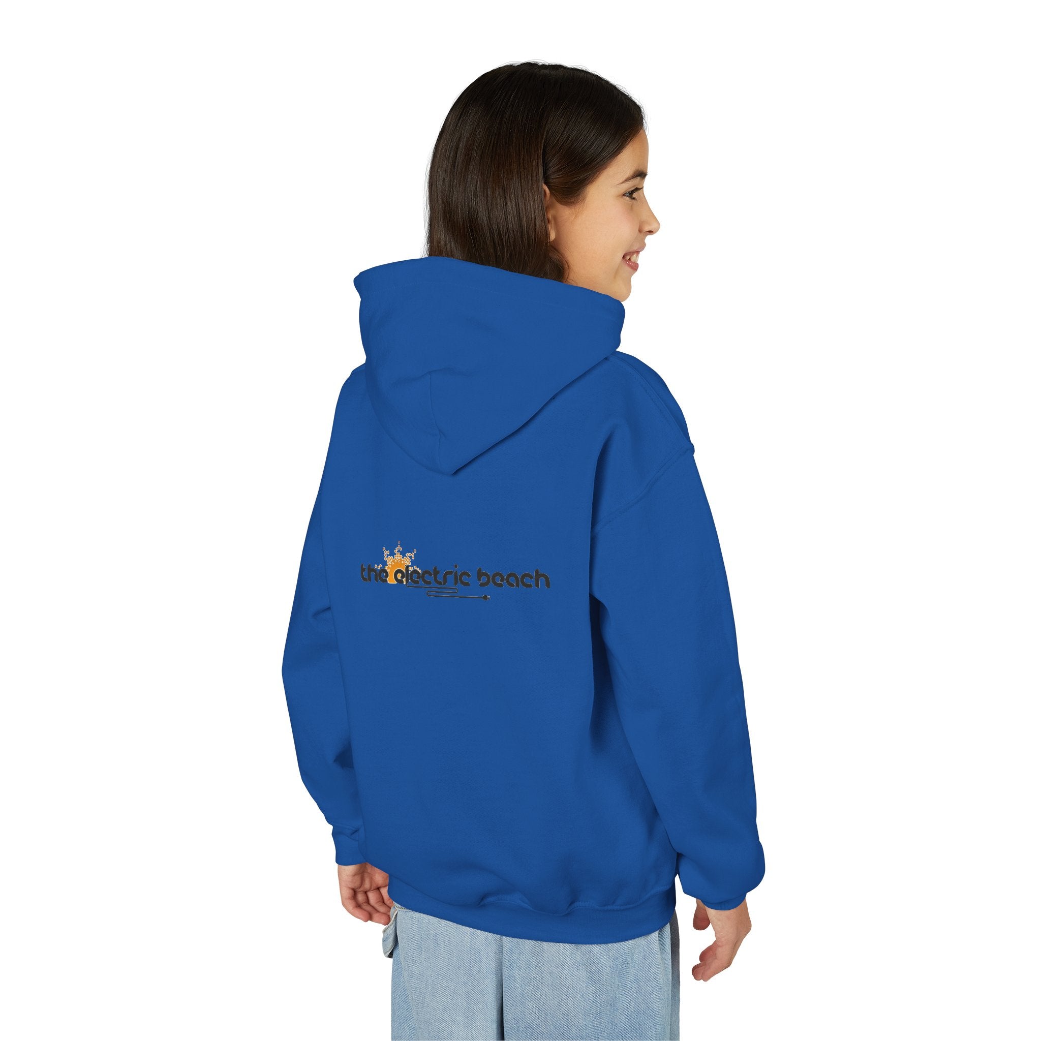 Electric Beach Youth Hoodie