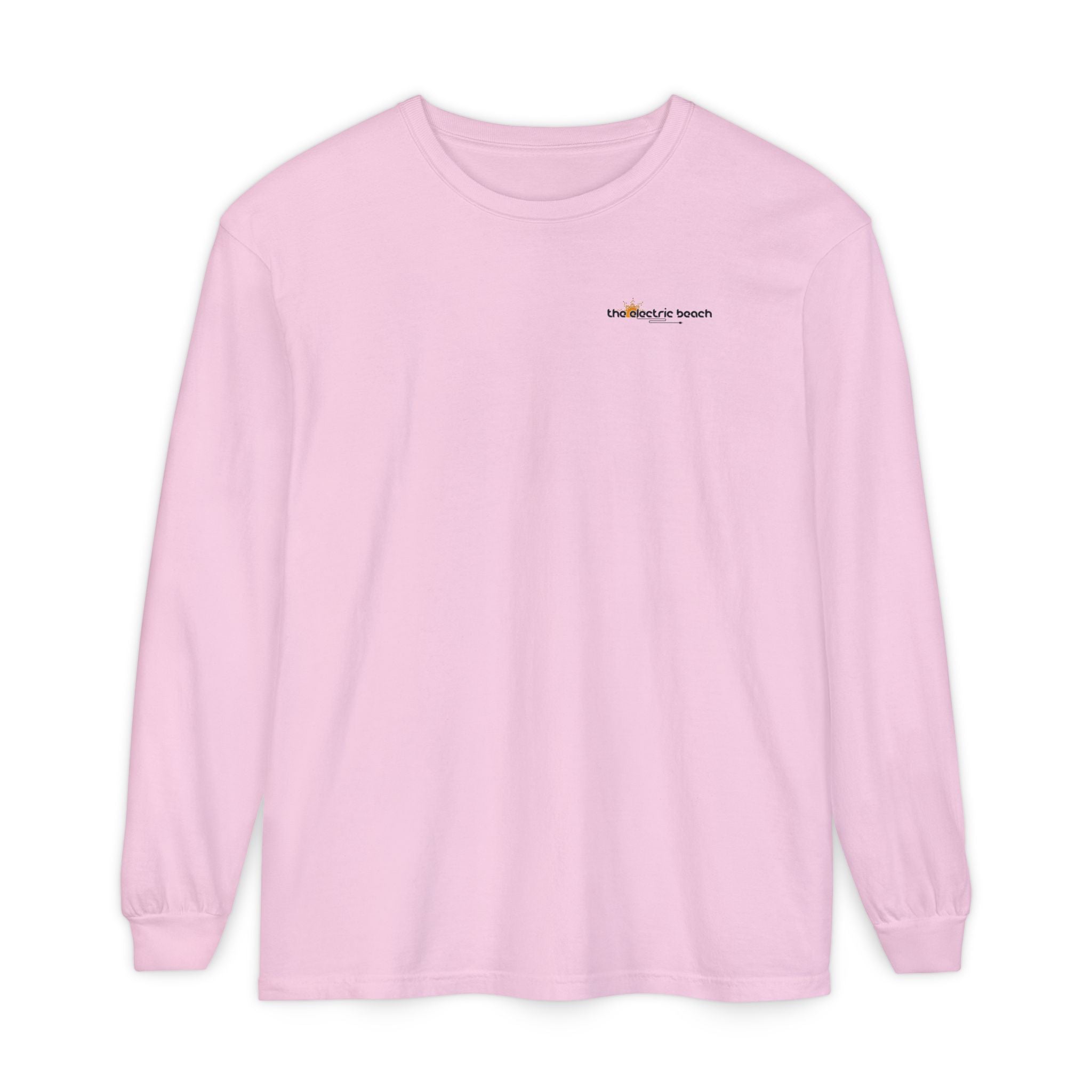 Electric Beach Long Sleeve Crew Neck T-Shirt