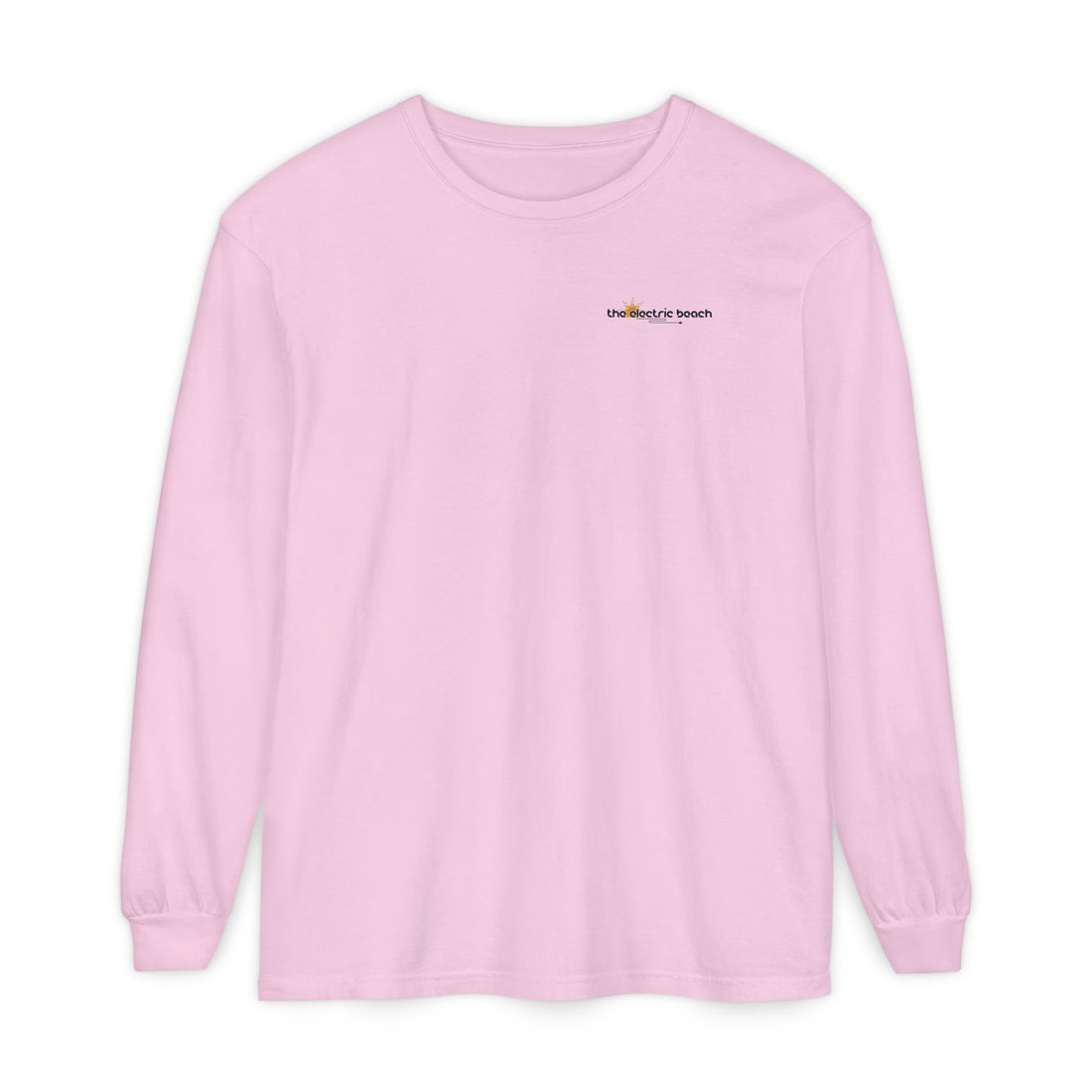 Electric Beach Long Sleeve Crew Neck T-Shirt