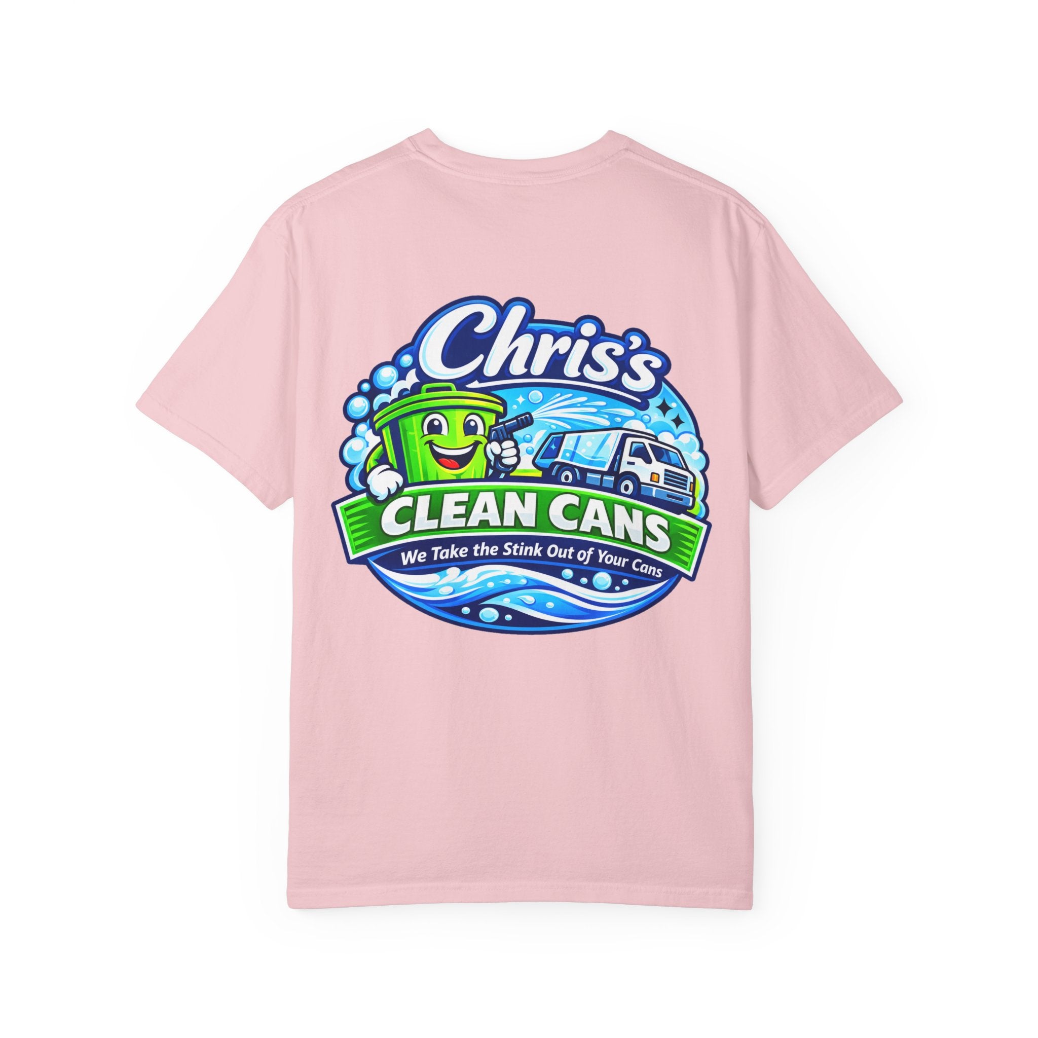 Chris's Clean Cans Crew Neck T-Shirt