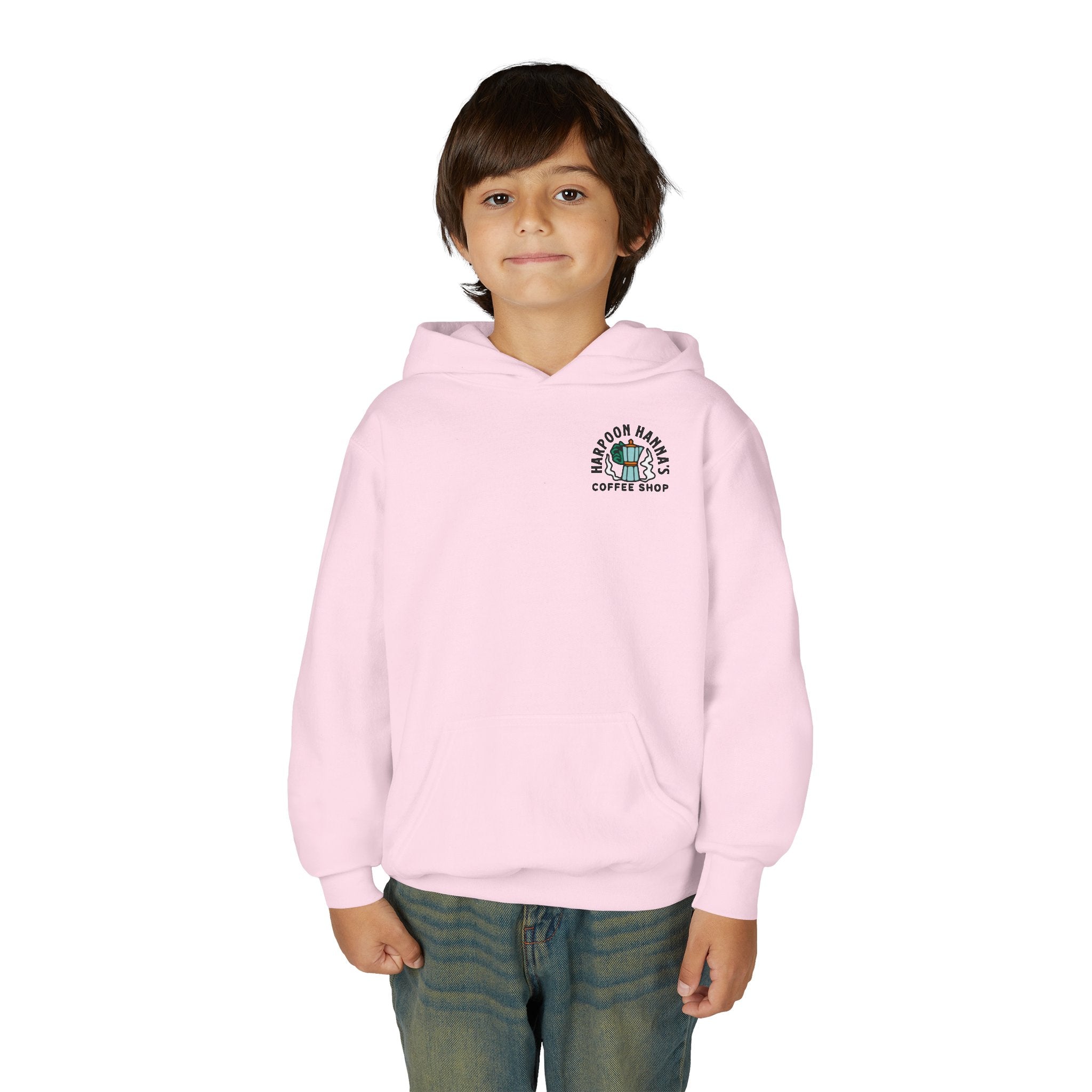 Harpoon Hanna's Retro Moka Pot Youth Hoodie