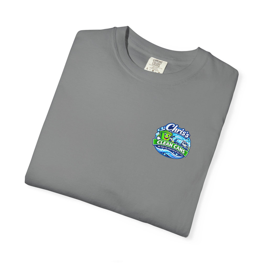 Chris's Clean Cans Crew Neck T-Shirt