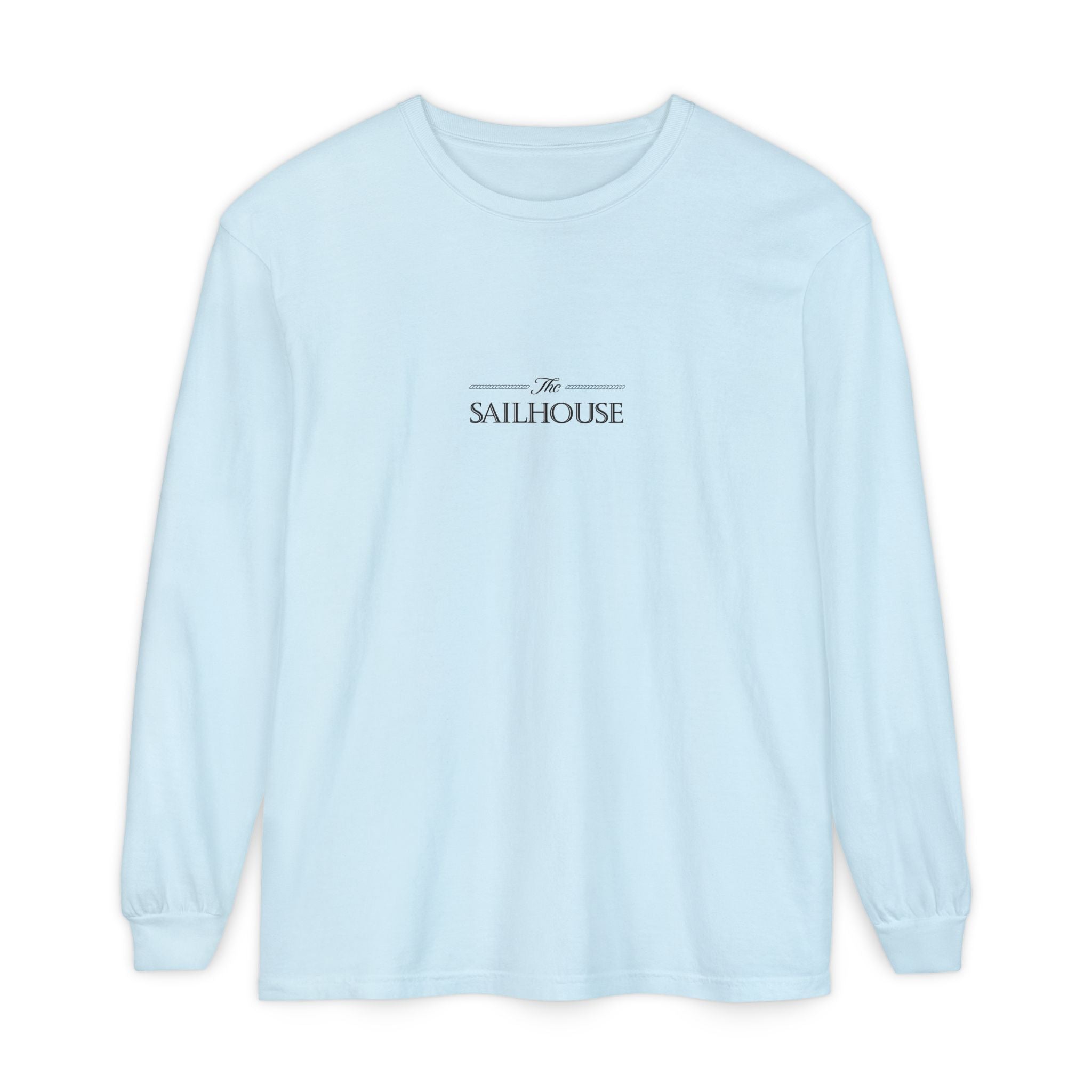 The Sailhouse Logo Long Sleeve Crew Neck Tee