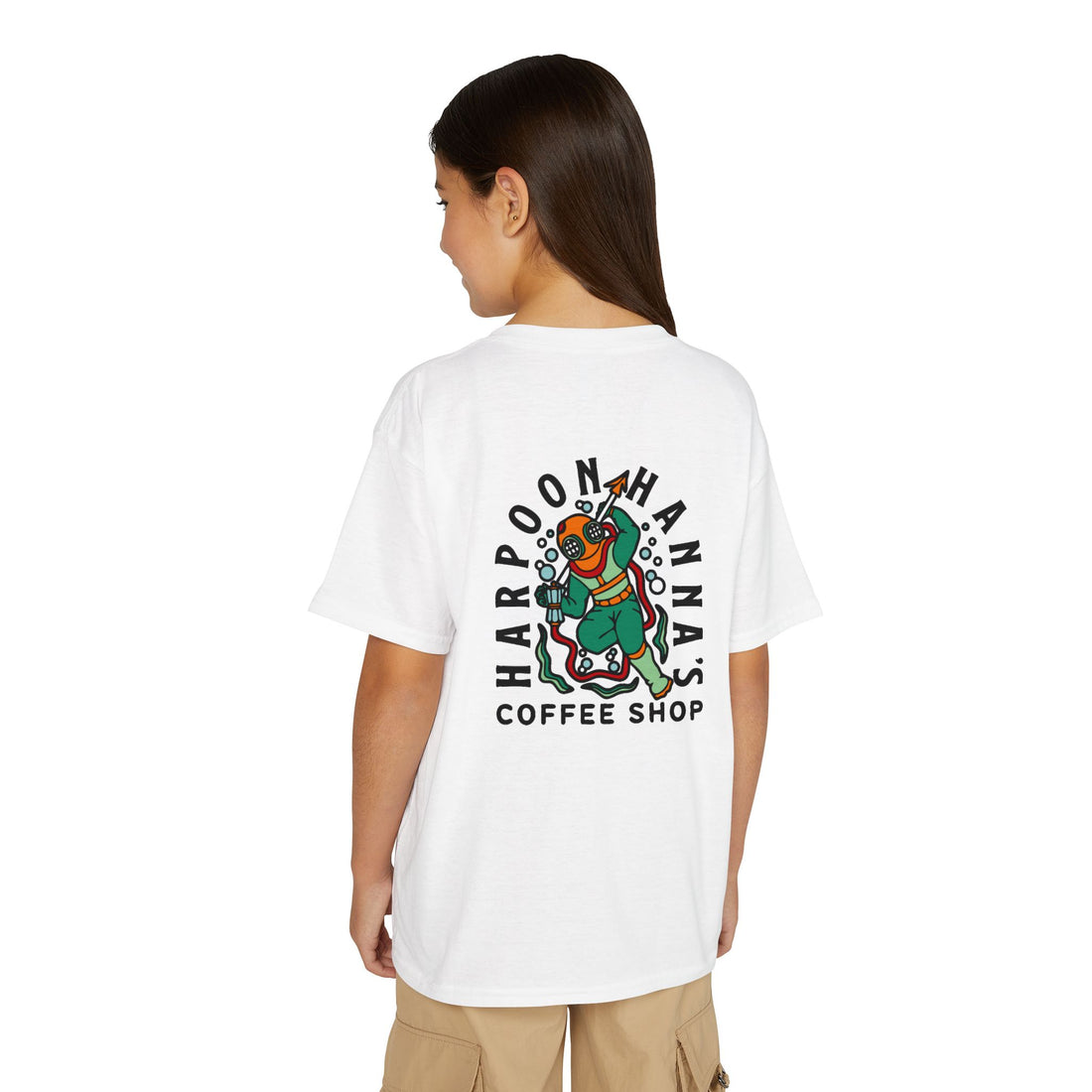 Harpoon Hannah’s Colorful Diver Youth T‑Shirt